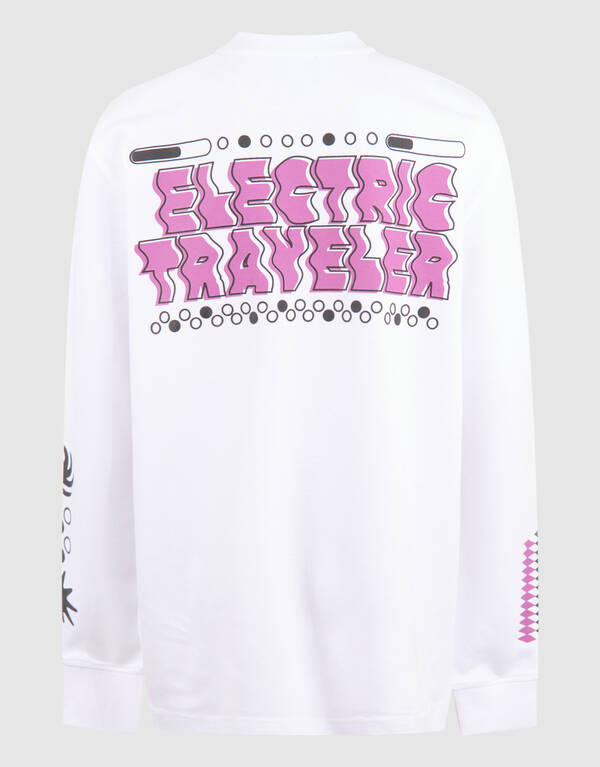 Artwork Langarm-T-Shirt Off White SHOEBY BOYS