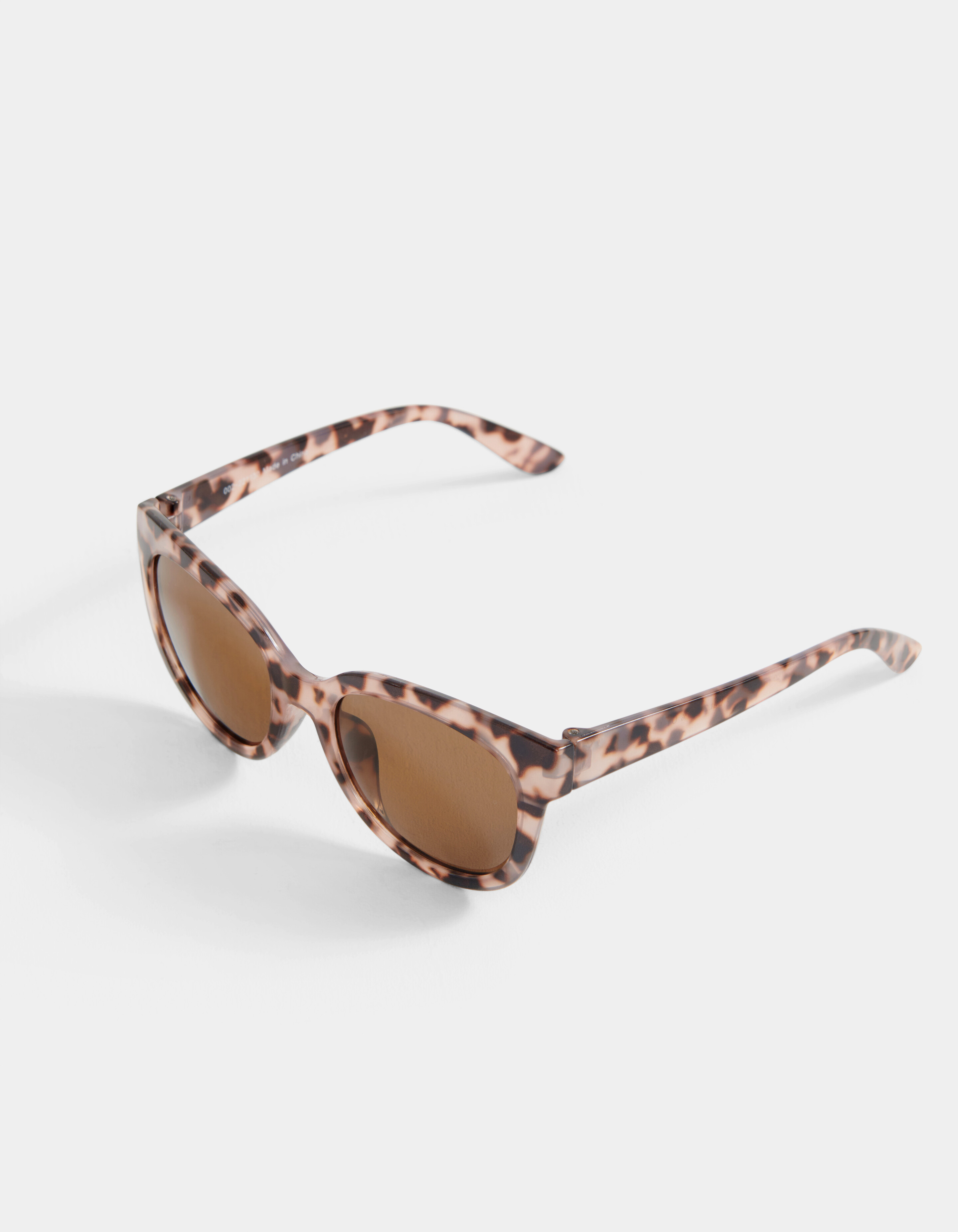 Sonnenbrille mit Leopardenmuster Braun SHOEBY ACCESSOIRES