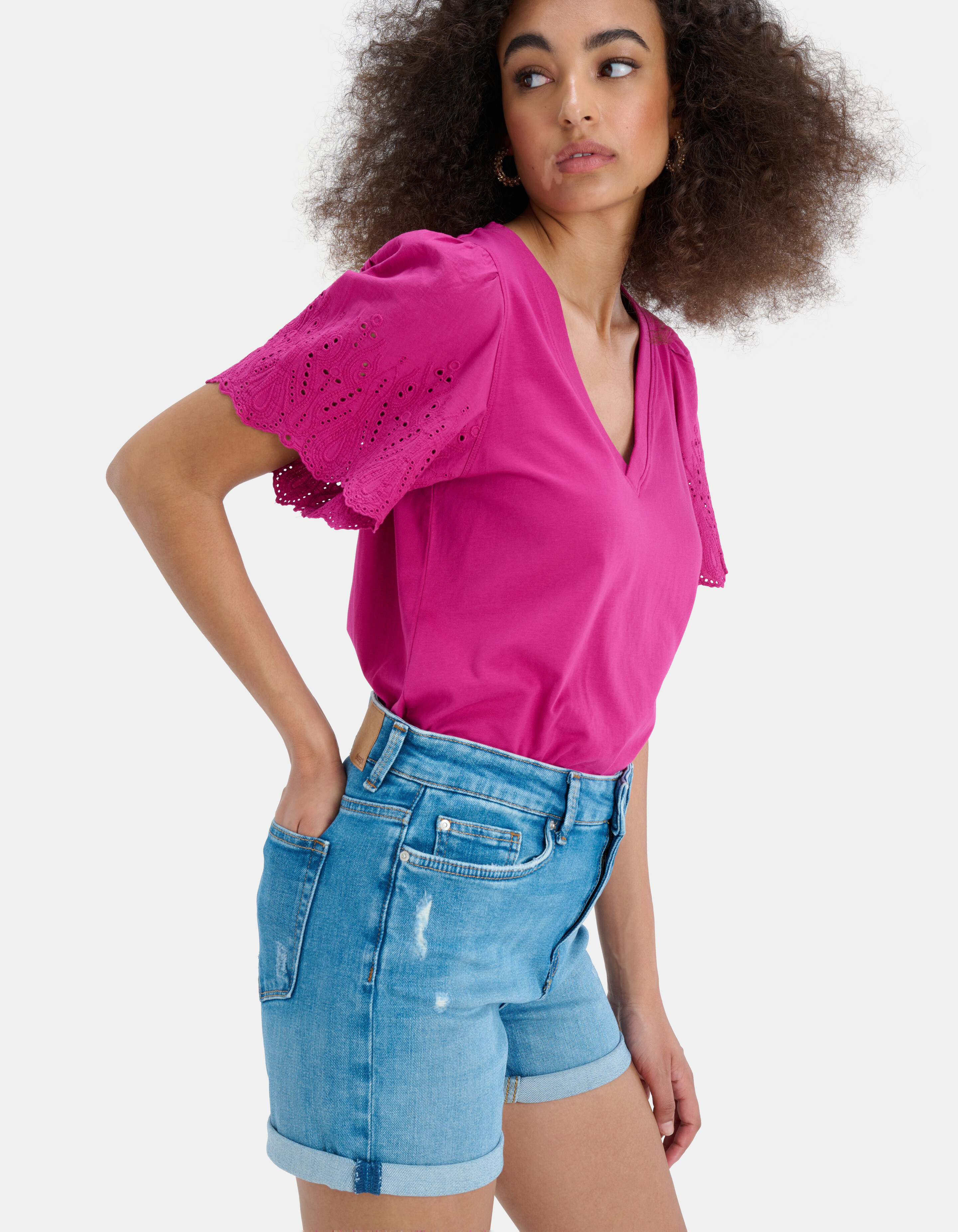 Nora Denim Shorts EKSEPT