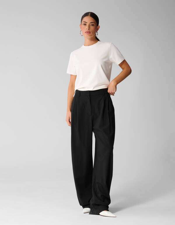 Loose Fit Hose Schwarz By Anna SHOEBY WOMEN