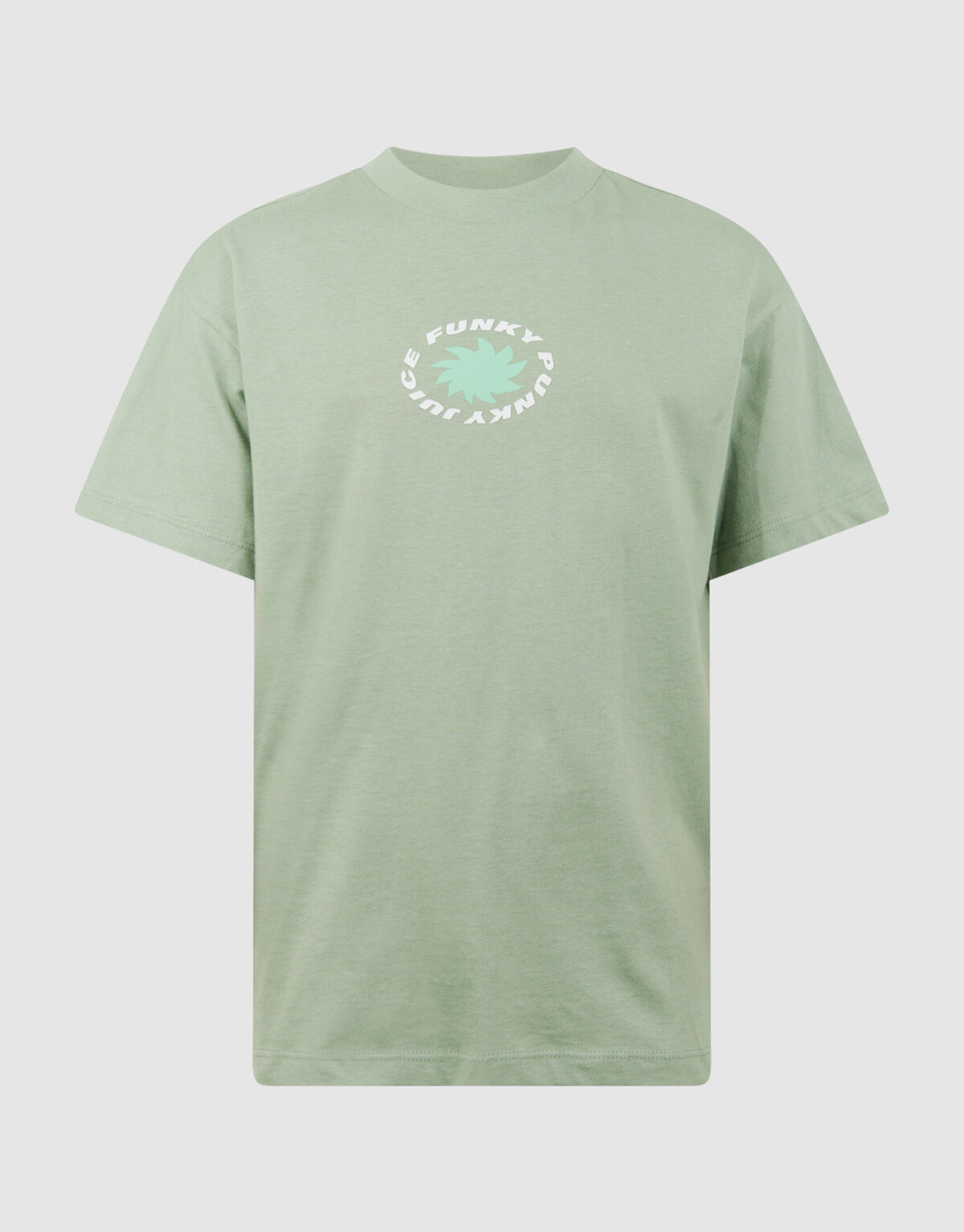 Funky Artwork T-Shirt Gr&uuml;n SHOEBY BOYS