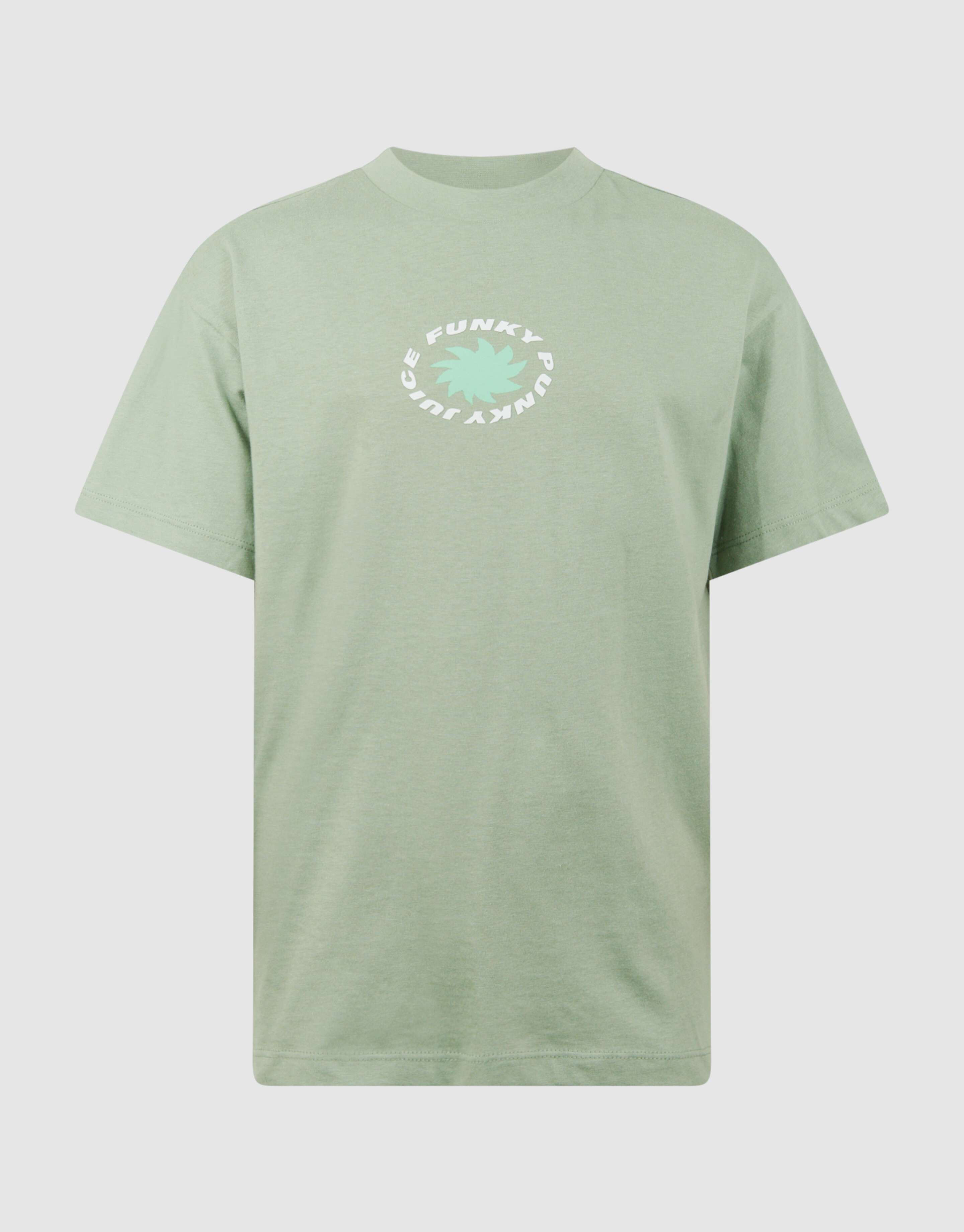 Funky Artwork T-Shirt Gr&uuml;n SHOEBY BOYS