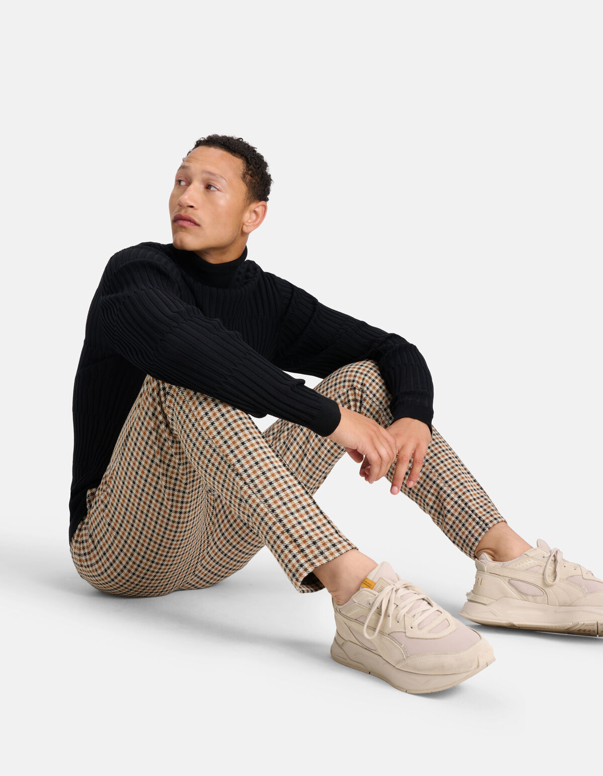 Karierte Hose Braun SHOEBY MEN