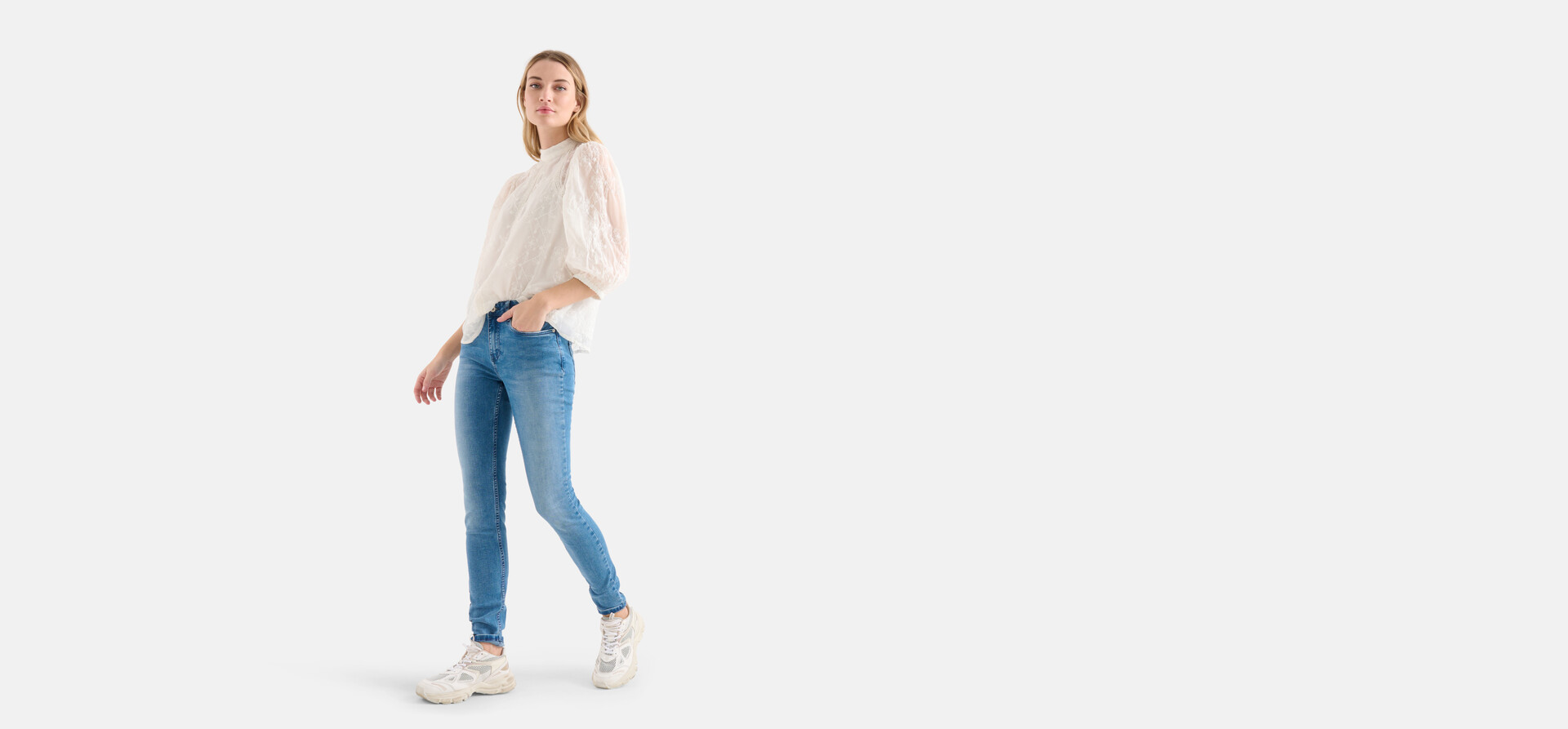 Skinny Jeans Blau Länge 32 SHOEBY WOMEN