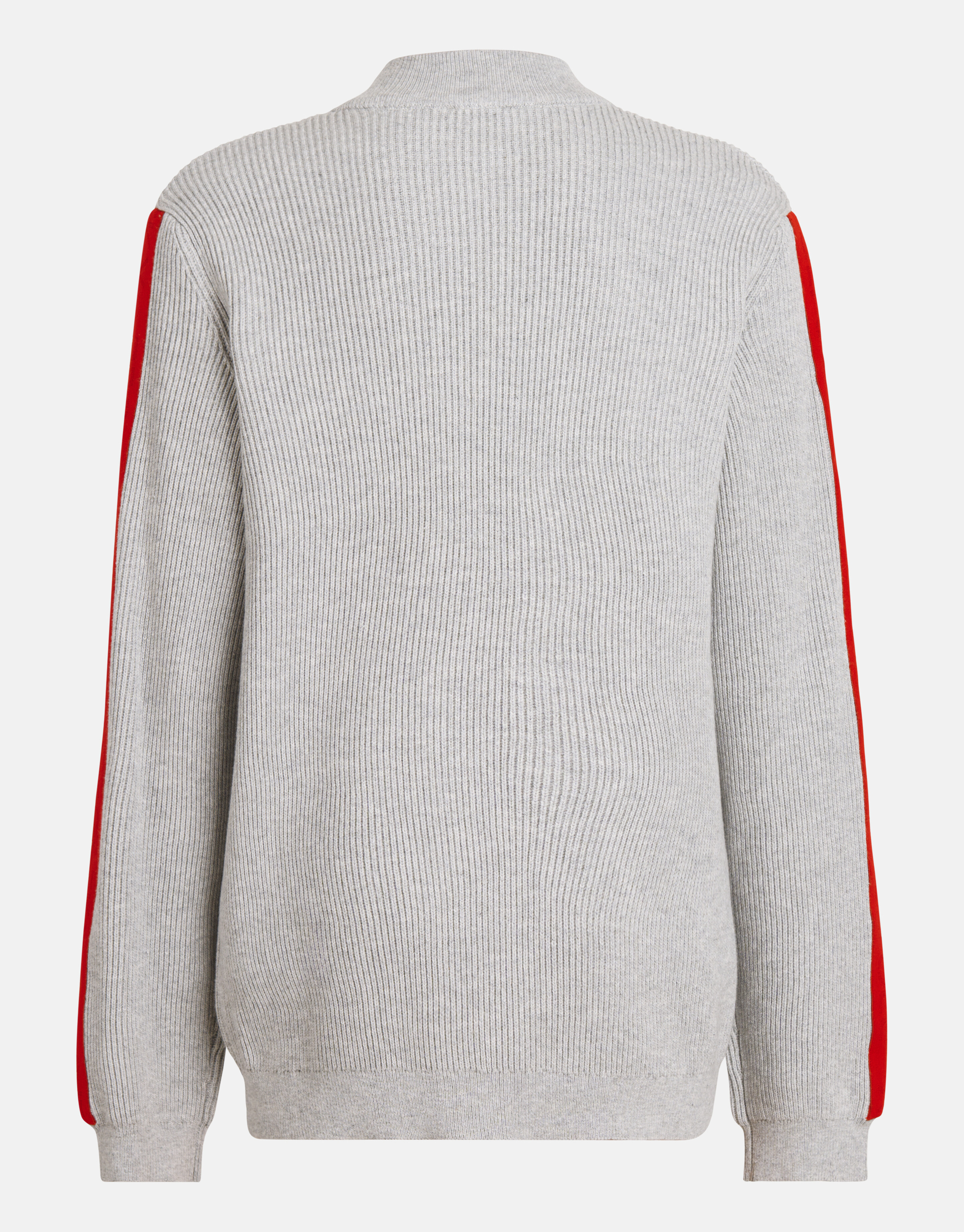Gestrickter Band-Pullover Hellgrau SHOEBY BOYS