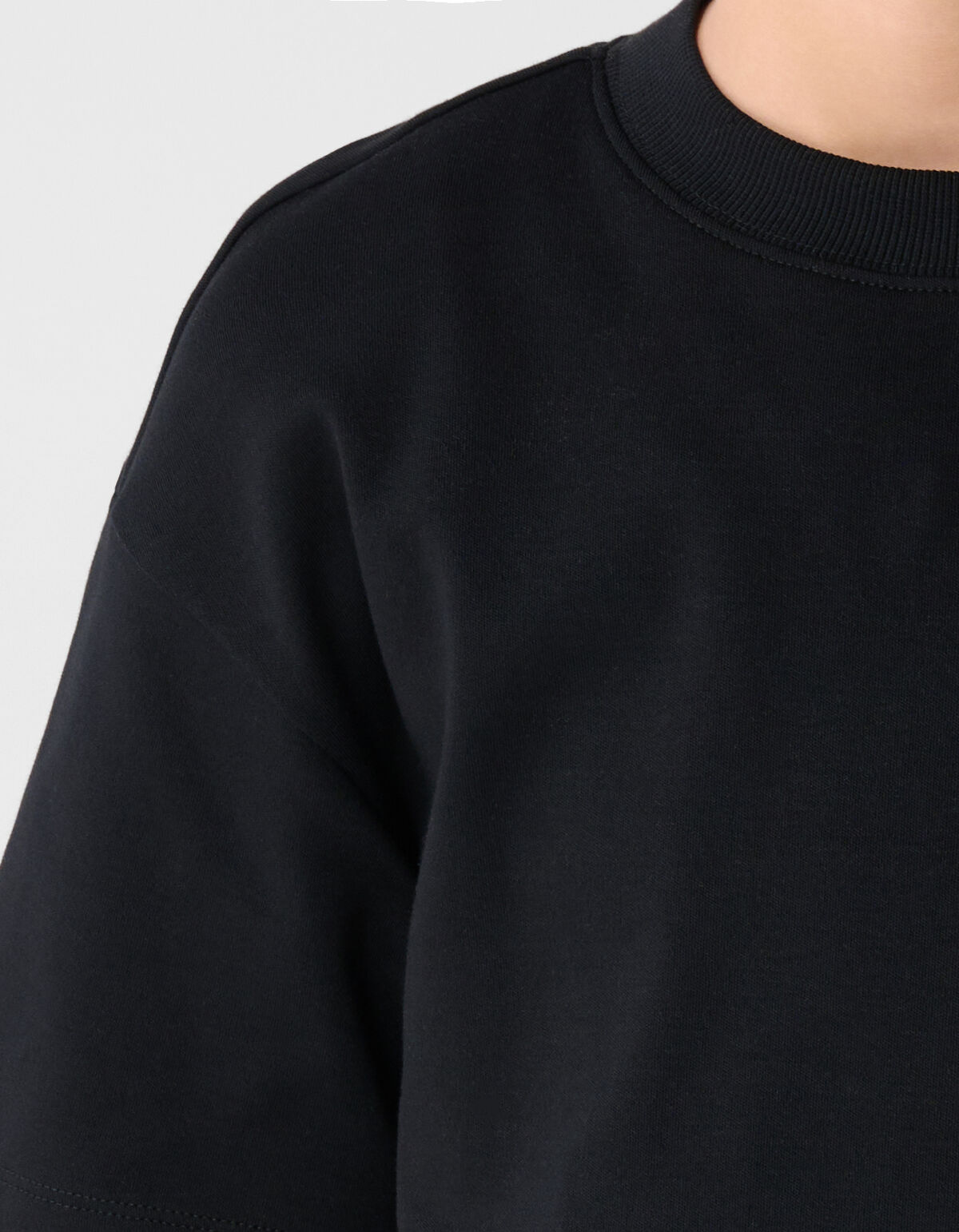 Basic-T-Shirt Schwarz SHOEBY BOYS