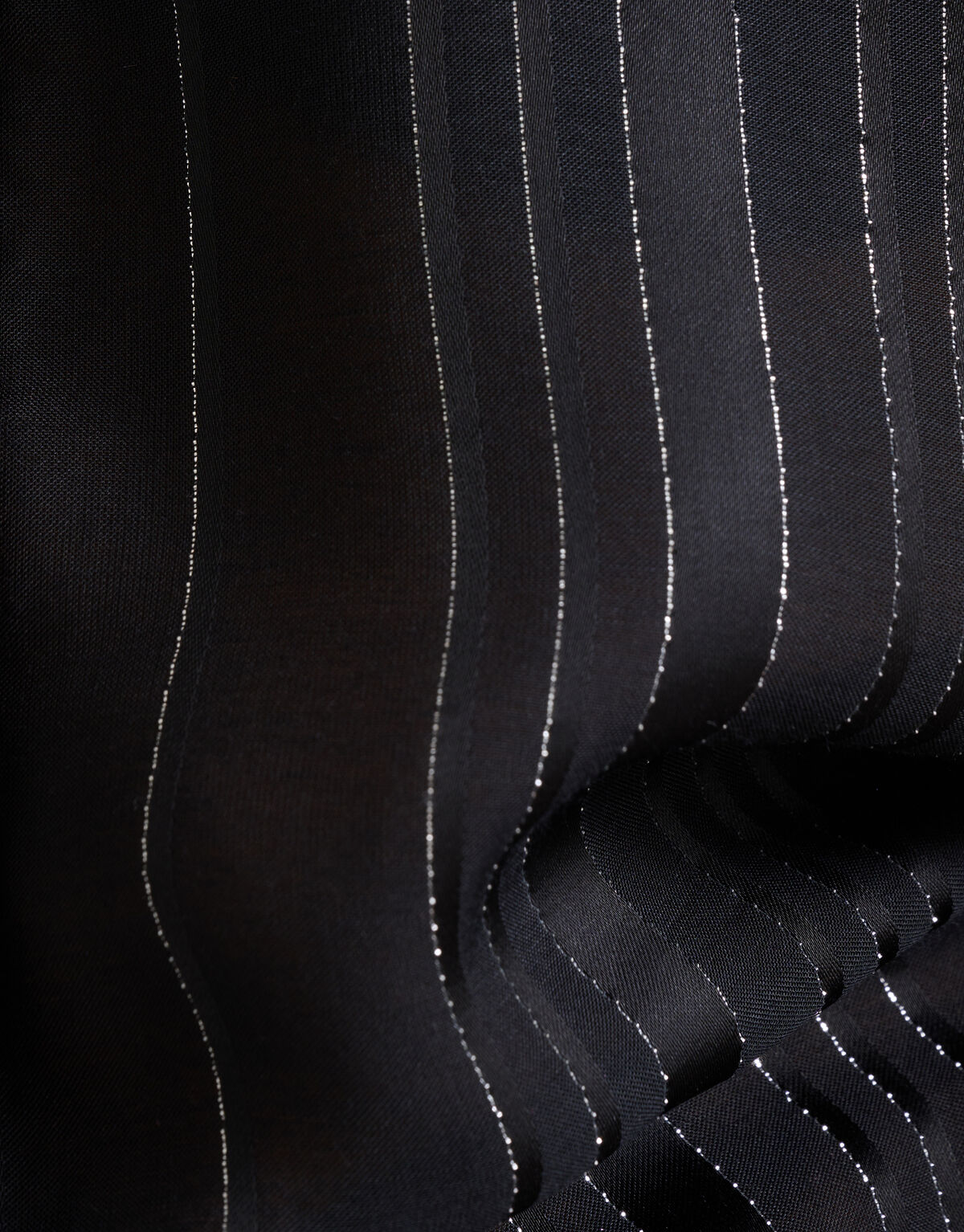 Lurexbluse Schwarz SHOEBY WOMEN