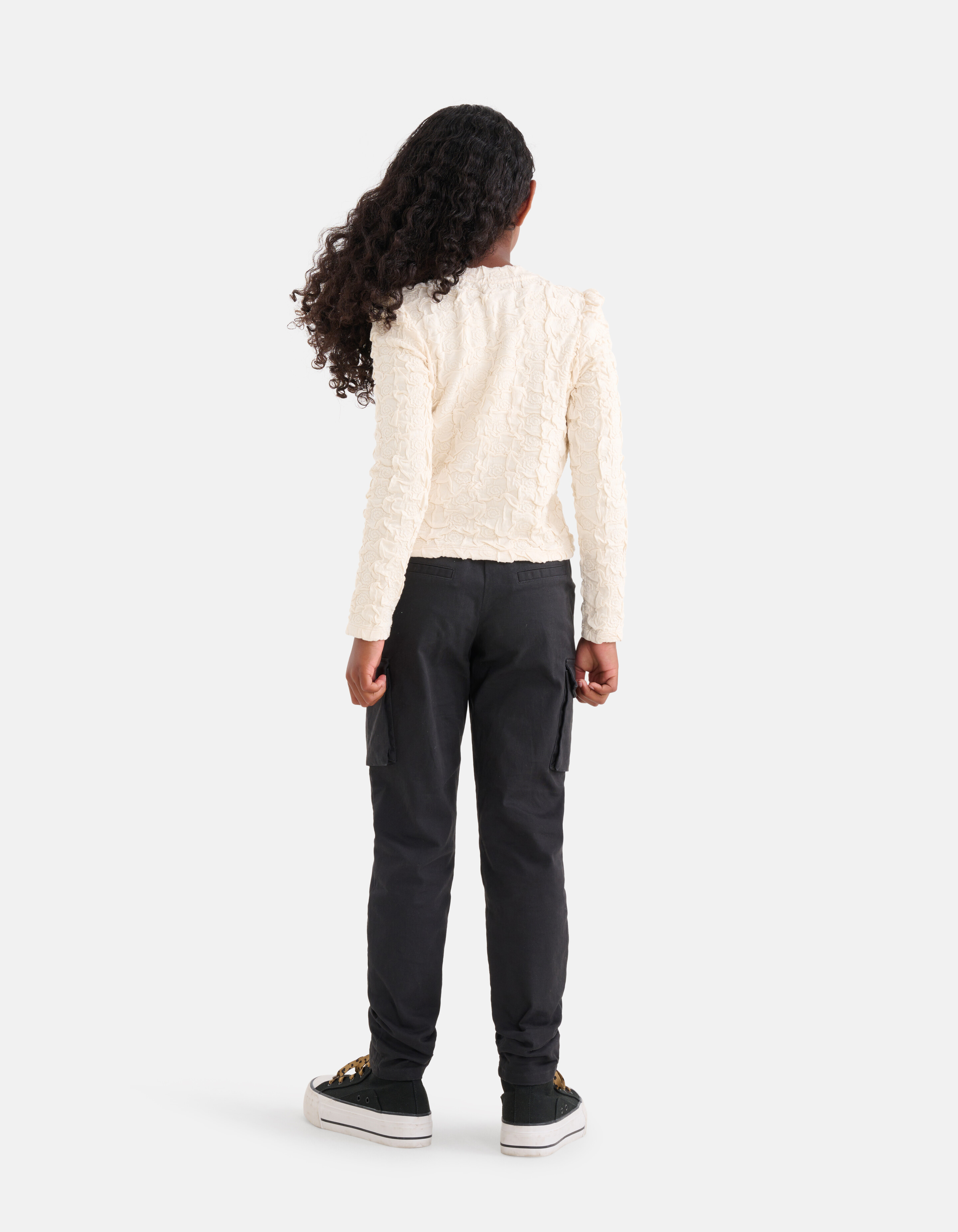 Strukturiertes Oberteil Off White SHOEBY GIRLS