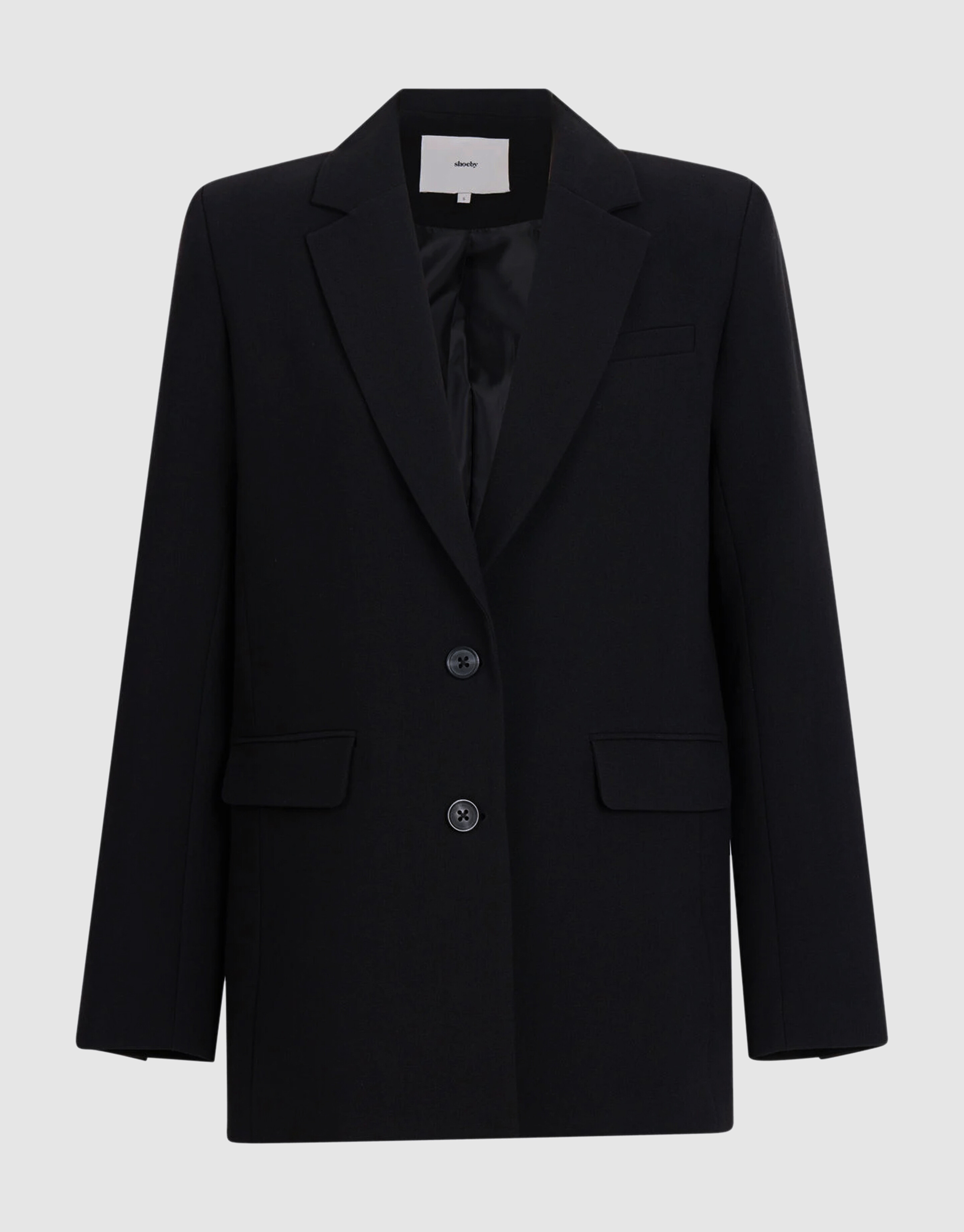 Basic Blazer Schwarz SHOEBY WOMEN