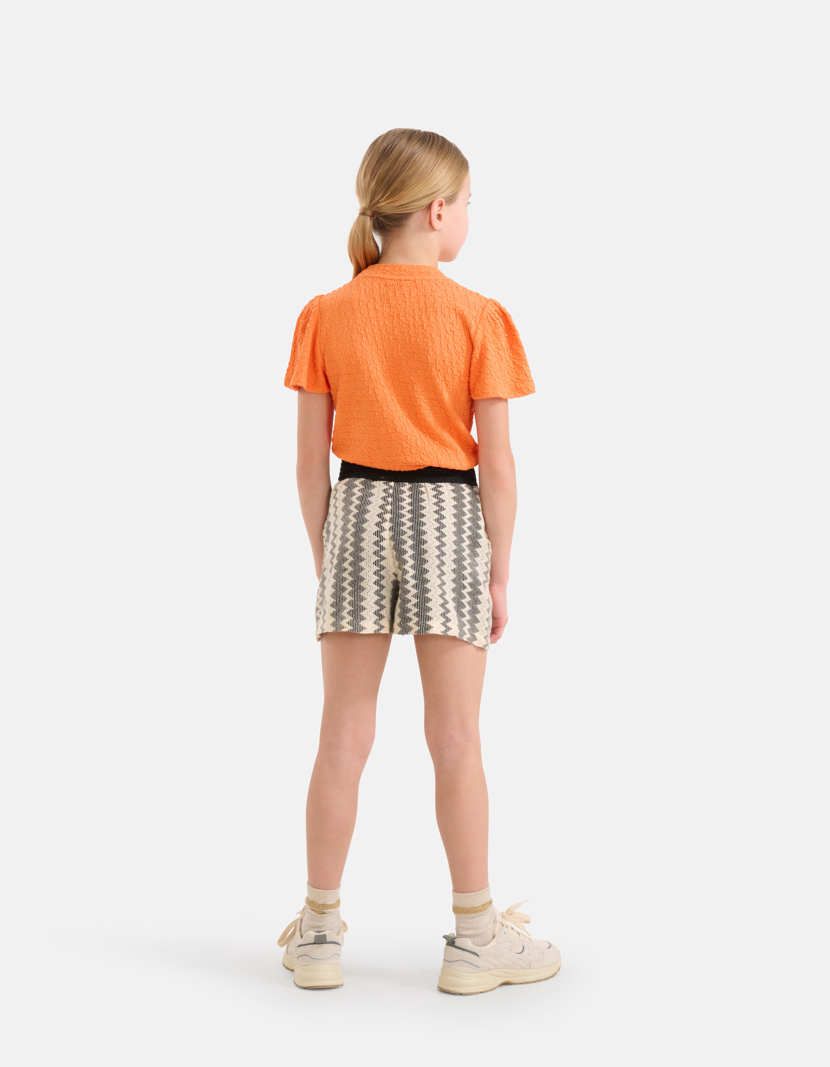 Structuur Top Oranje SHOEBY GIRLS