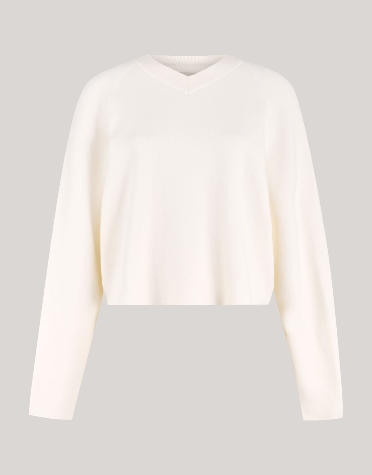 Gek&uuml;rzter Pullover Off White von Lonneke SHOEBY WOMEN
