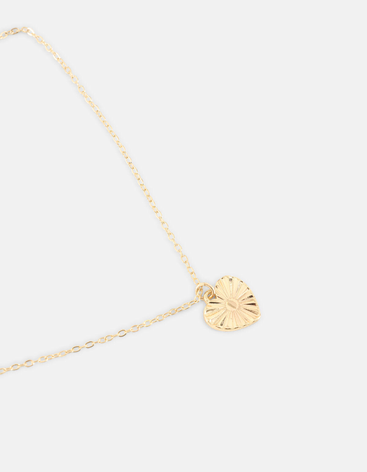 Herz-Halskette Gold SHOEBY ACCESSOIRES