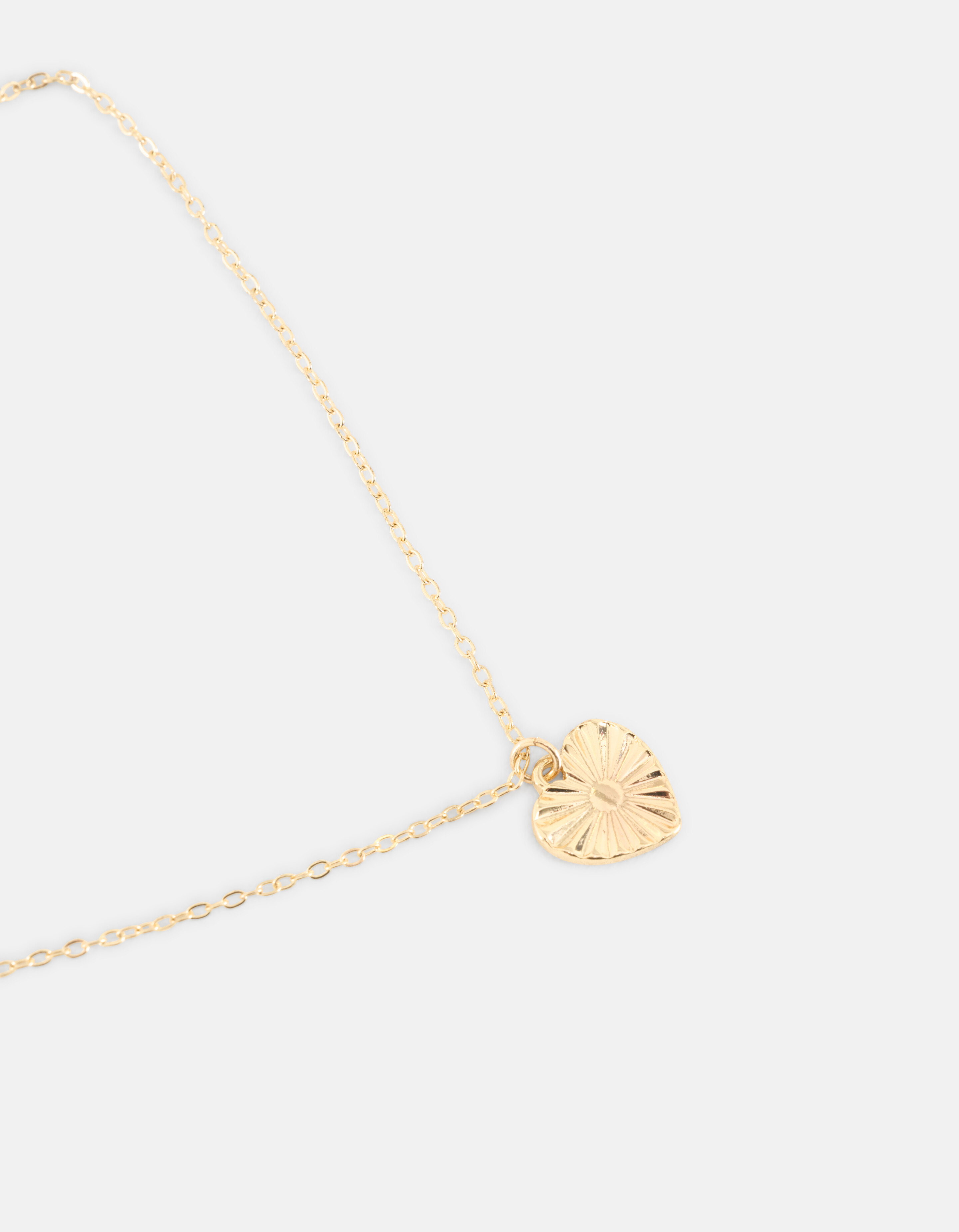 Herz-Halskette Gold SHOEBY ACCESSOIRES