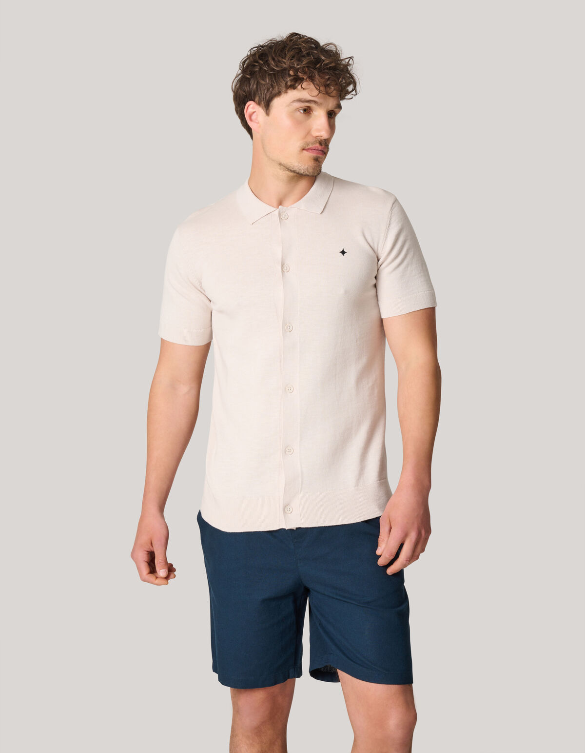 Knitted Shirt Zand SHOEBY MEN