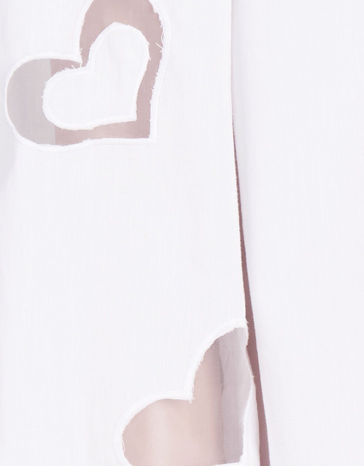 Mesh-Bluse Weiß SHOEBY GIRLS