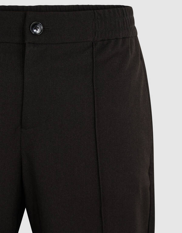 Twill Pintuck Hose Schwarz SHOEBY MEN