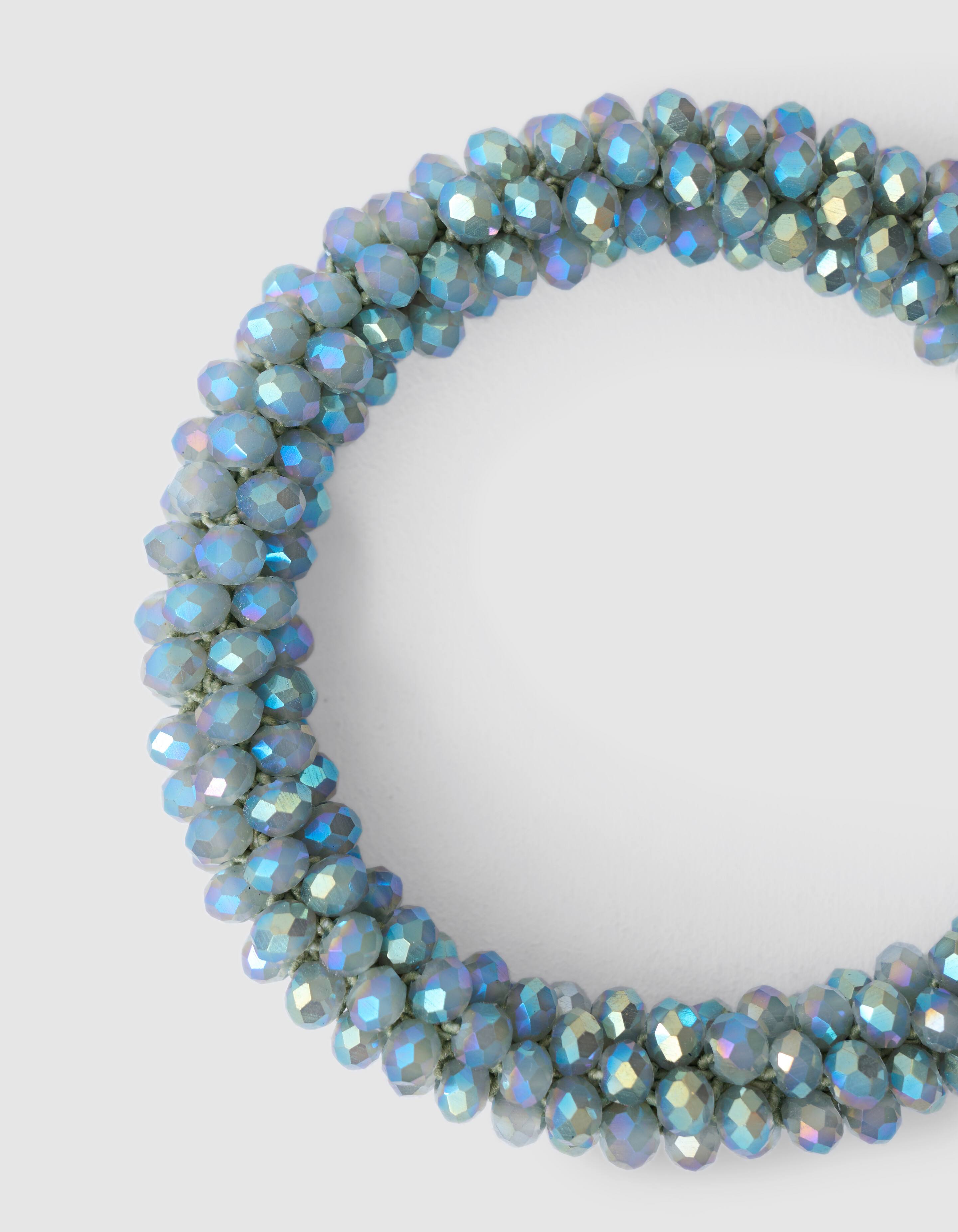 Beaded Haarband Grau SHOEBY ACCESSOIRES