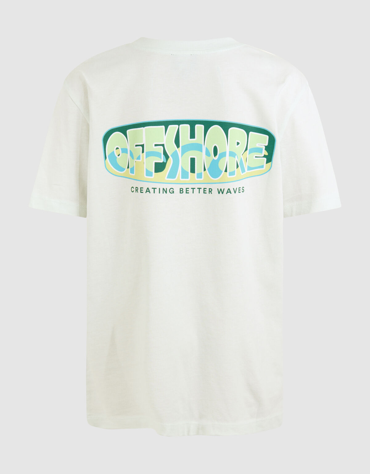 Offshore Artwork T-shirt Off White SHOEBY BOYS