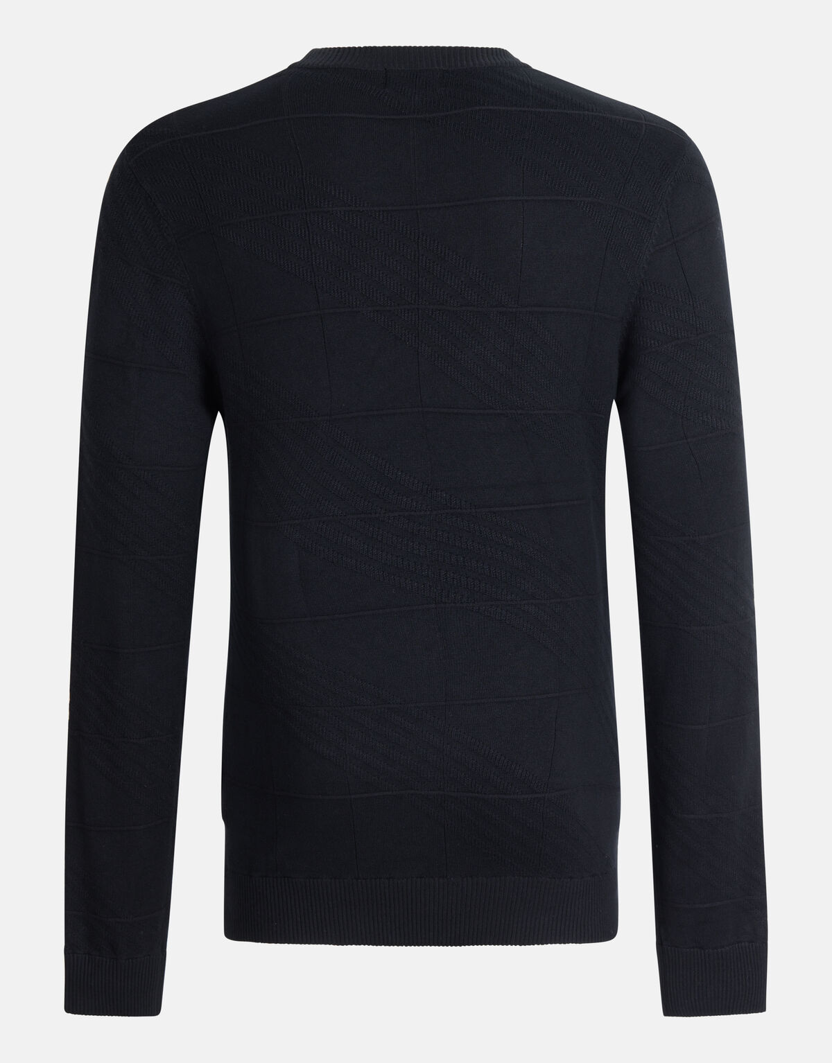 Diagonaler Pullover Schwarz SHOEBY MEN