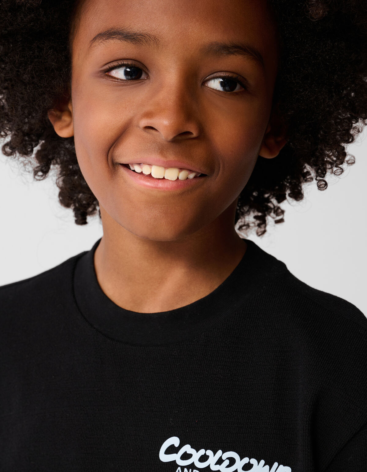 Text T-shirt Schwarz SHOEBY BOYS