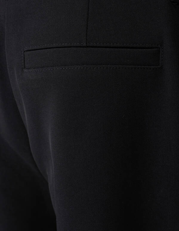 Basic Straight Fit Hose Schwarz SHOEBY BOYS