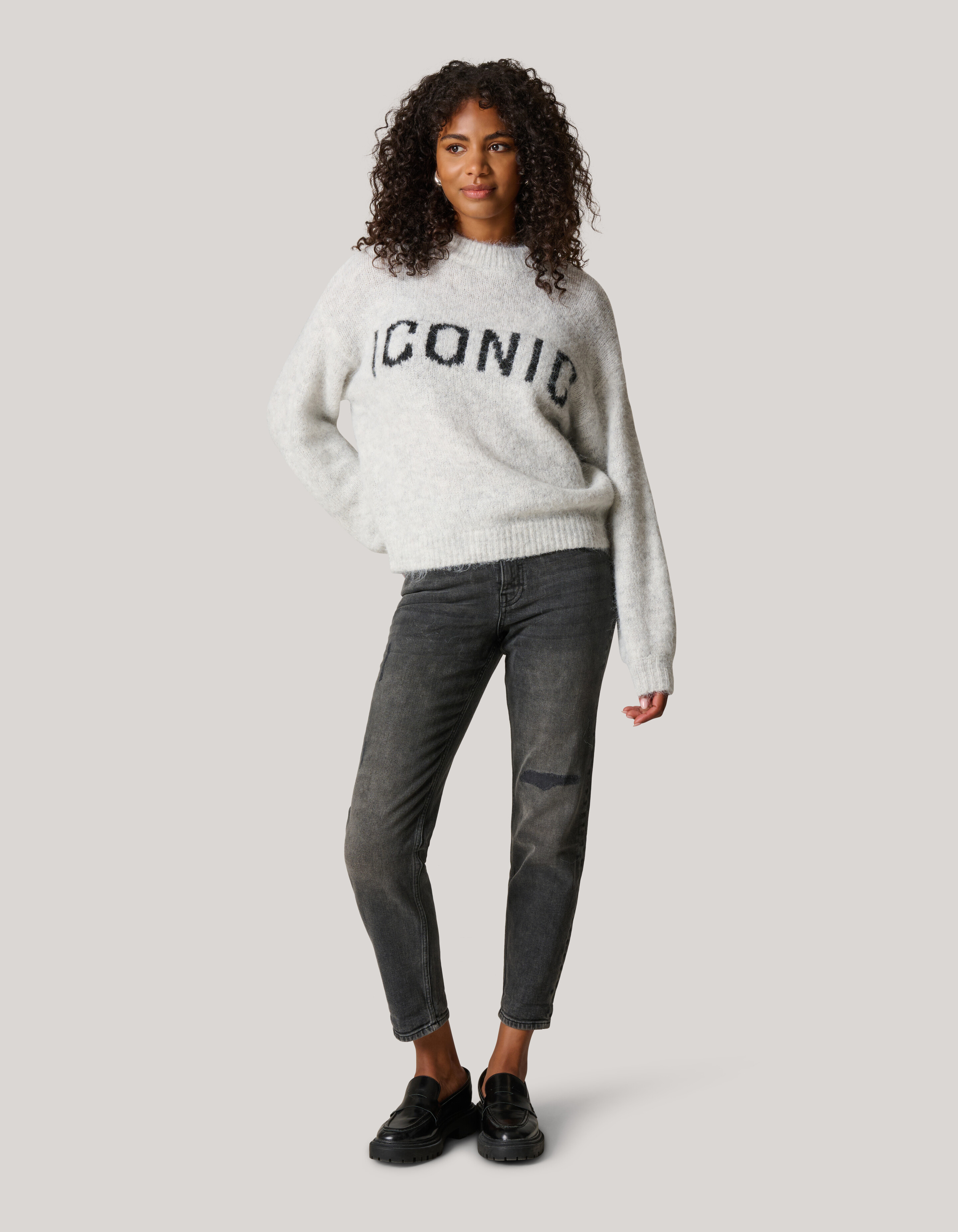 Artwork Pullover Grau SHOEBY WOMEN