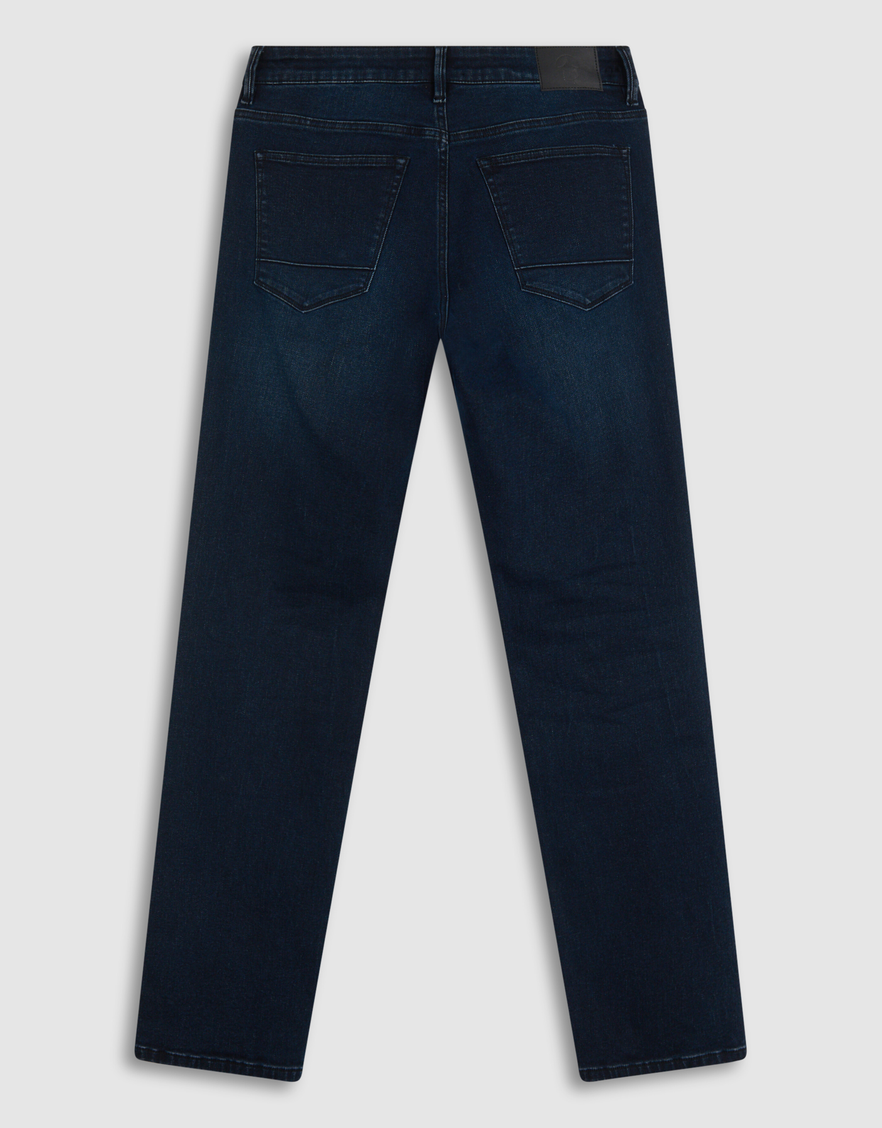 Straight Fit Jeans Blau/Schwarz L32 SHOEBY MEN