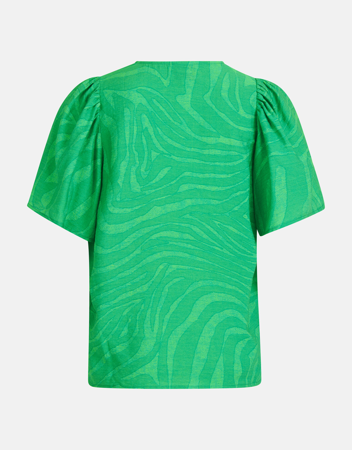 Zebra Print Top Grün SHOEBY WOMEN