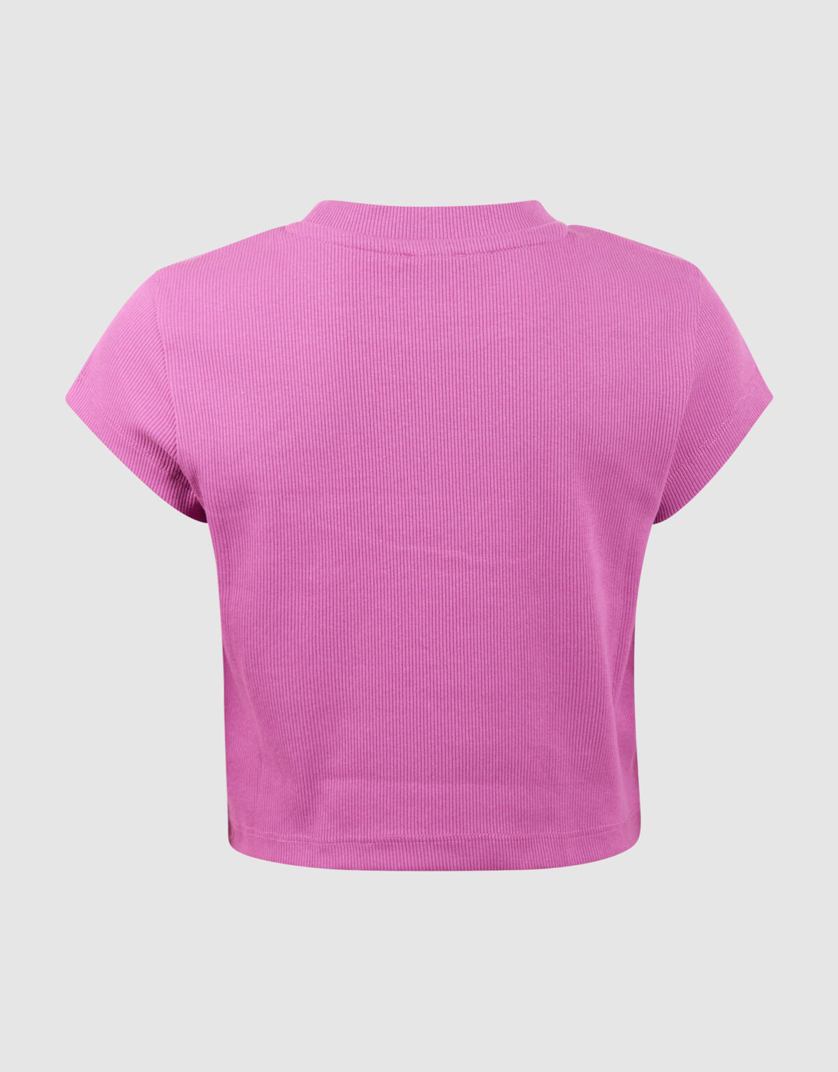 Rib Amour Crop Top Lila SHOEBY GIRLS
