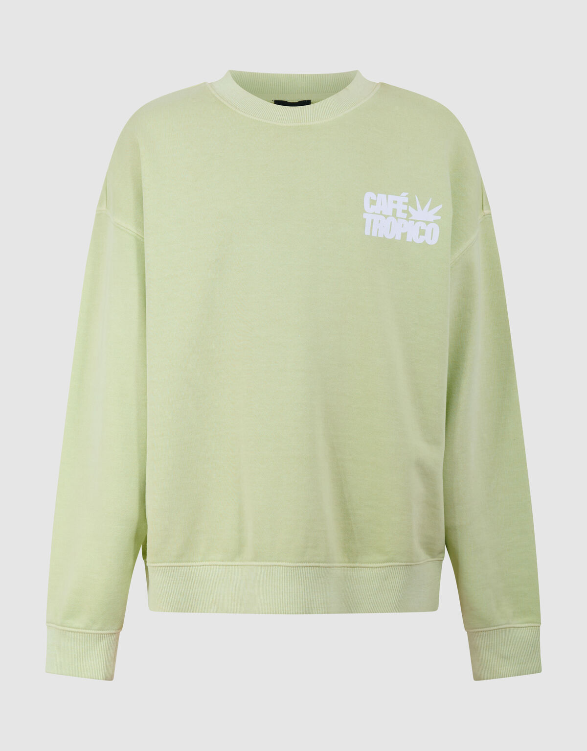 Caf&eacute; Tropico Artwork Pullover Hellgr&uuml;n SHOEBY BOYS