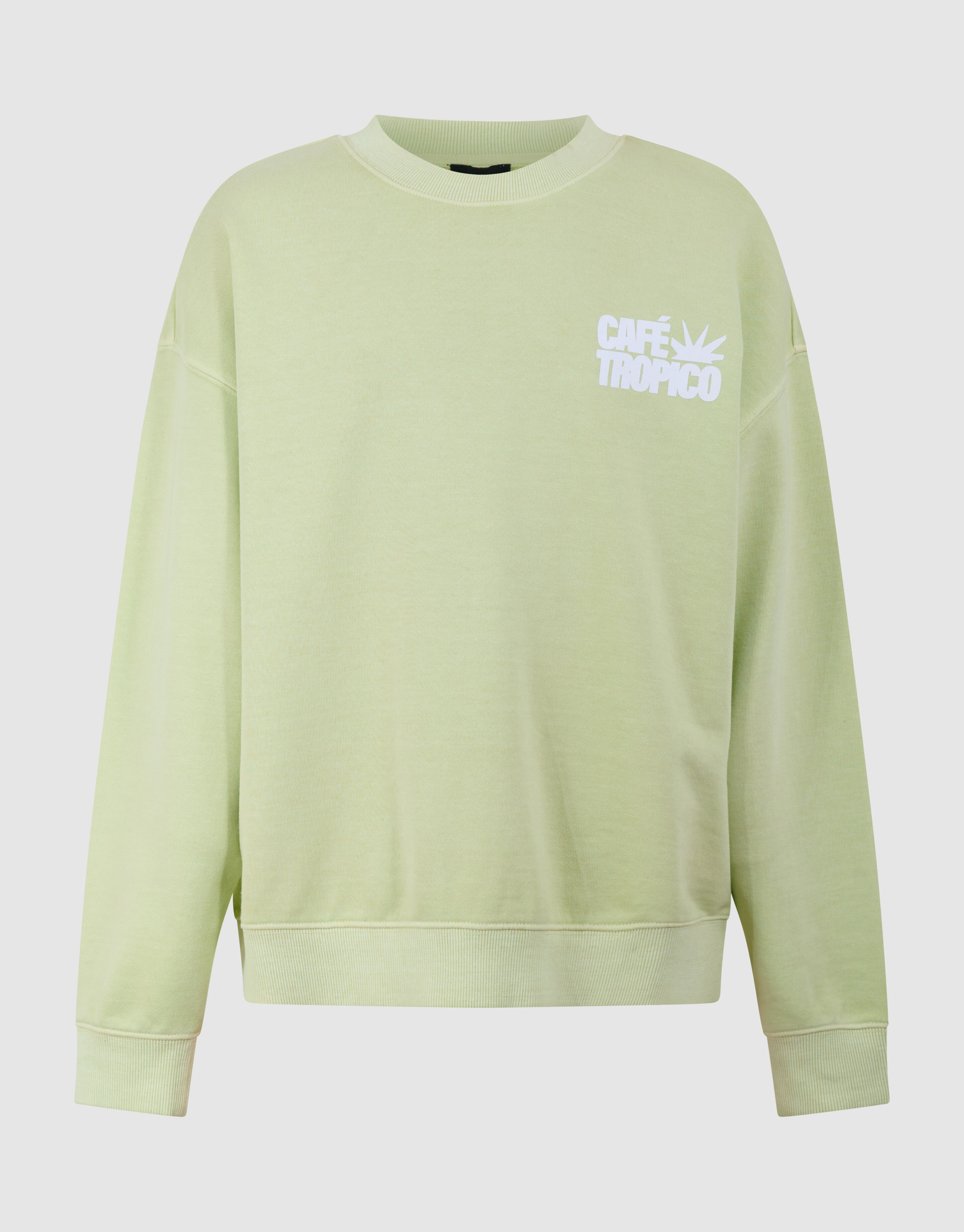 Caf&eacute; Tropico Artwork Pullover Hellgr&uuml;n SHOEBY BOYS