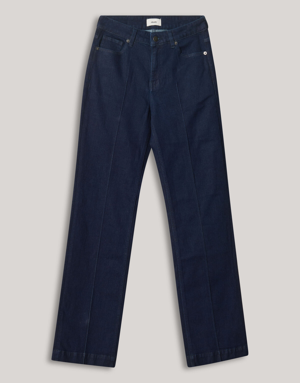 Flared Fit Jeans Dunkelblau SHOEBY WOMEN