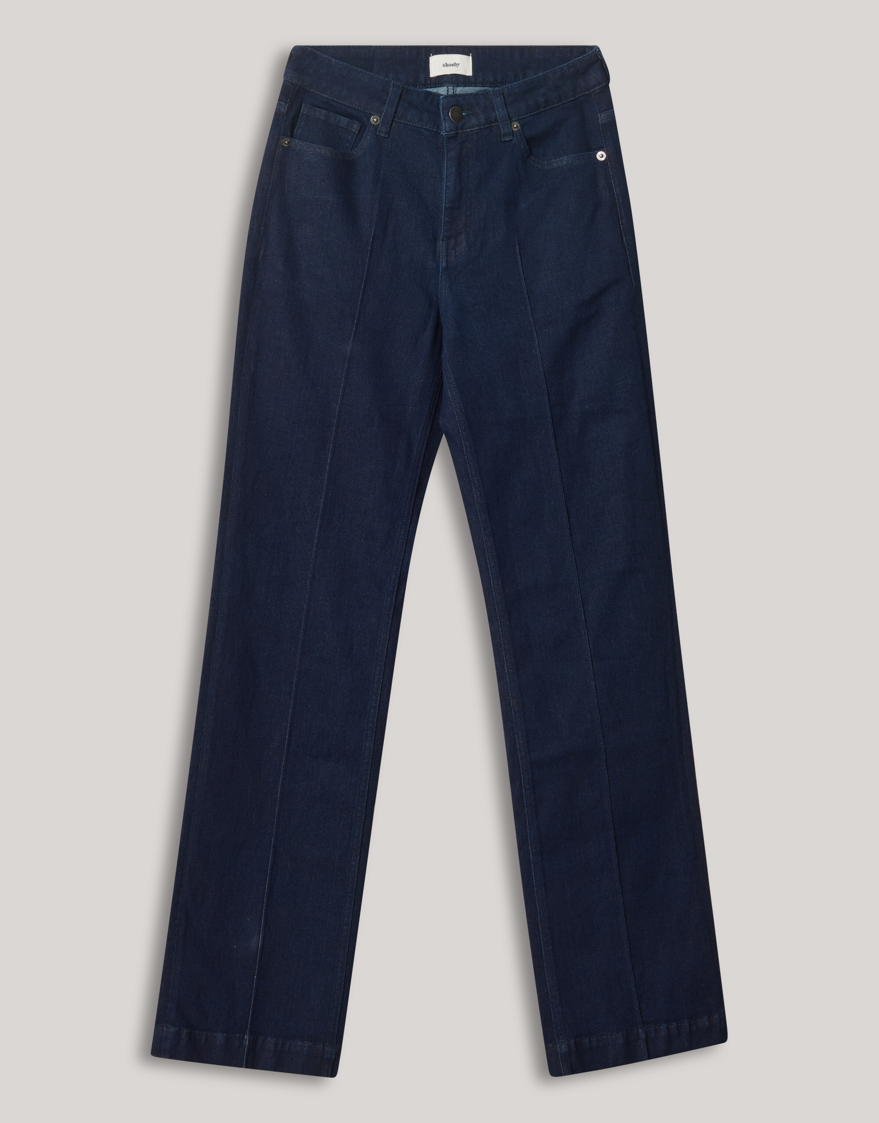 Flared Fit Jeans Dunkelblau SHOEBY WOMEN