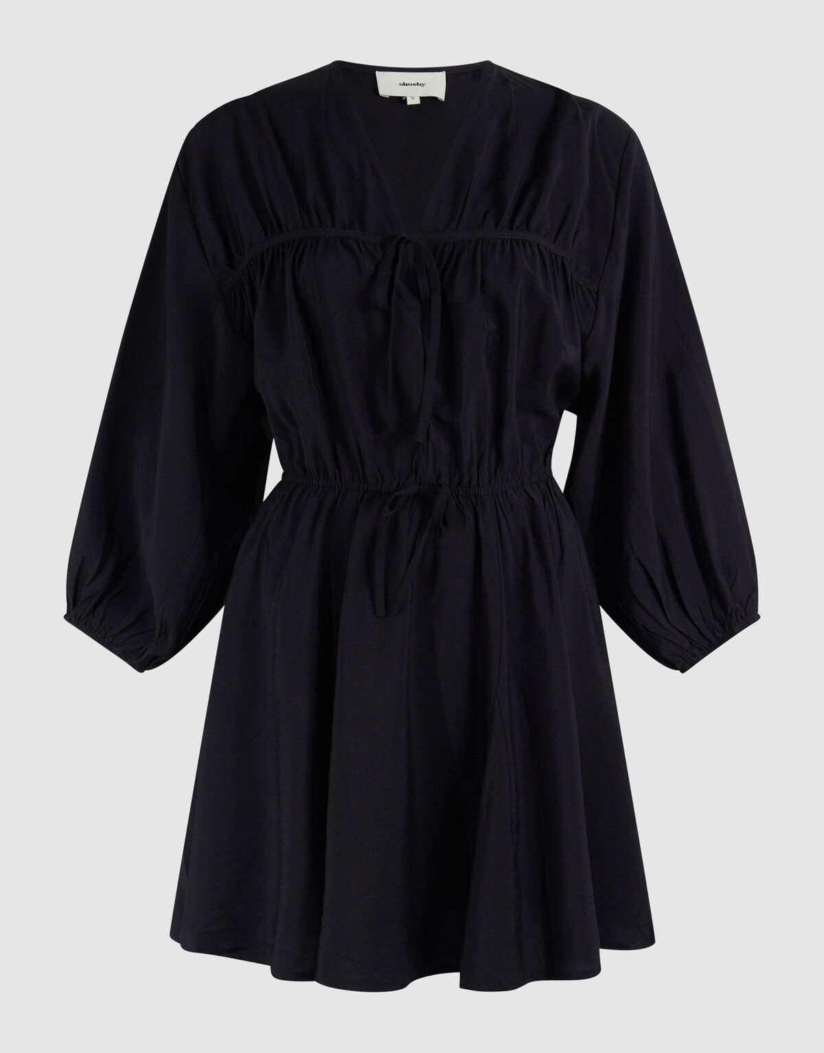 Puff Bow Mini Dress Schwarz SHOEBY WOMEN