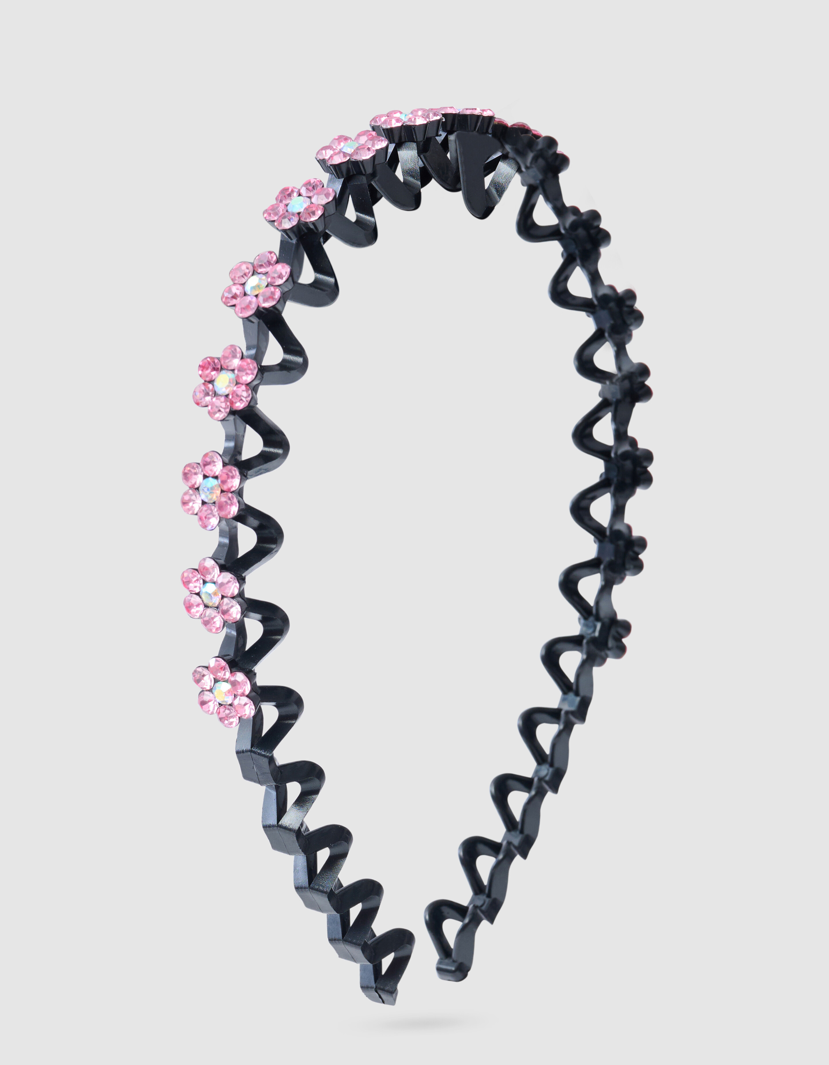 Blumen-Haarband Hellrosa SHOEBY ACCESSOIRES