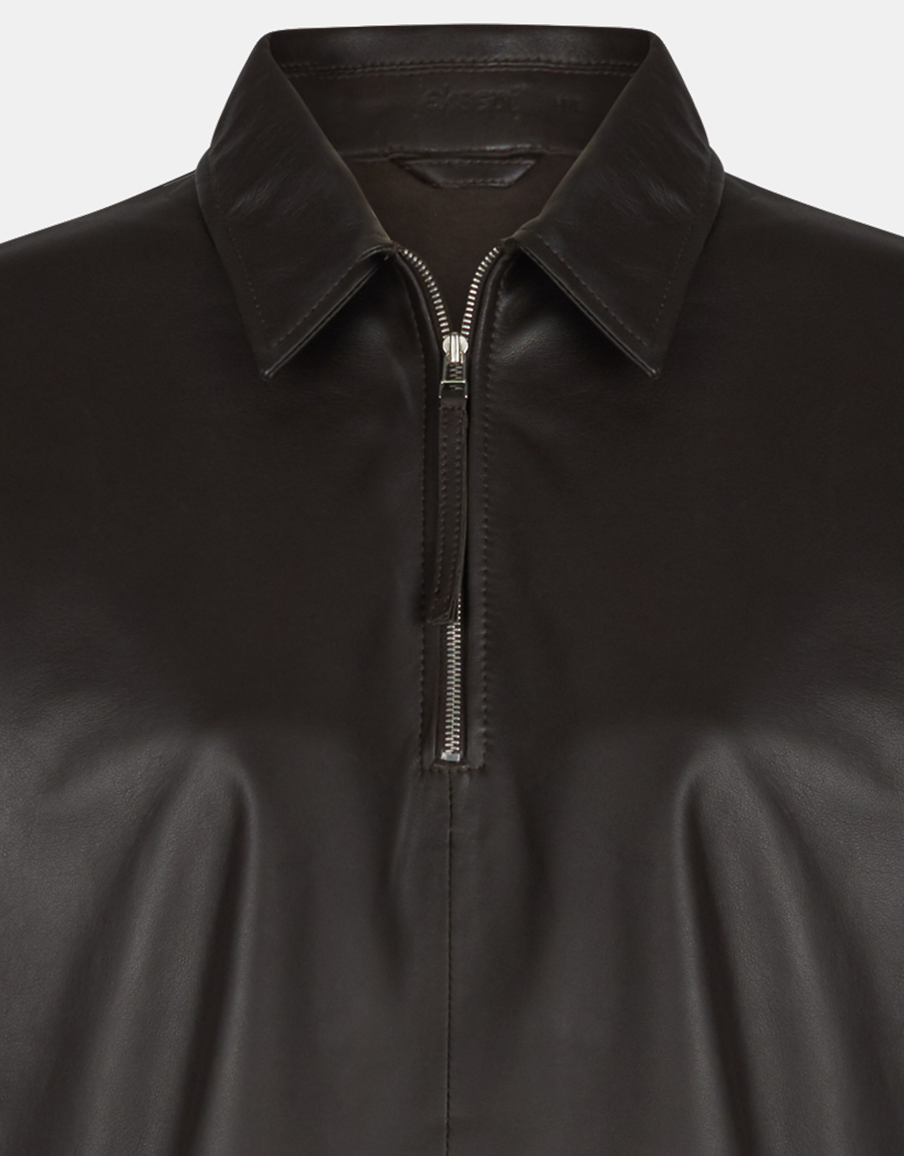 Lederbluse Eksept