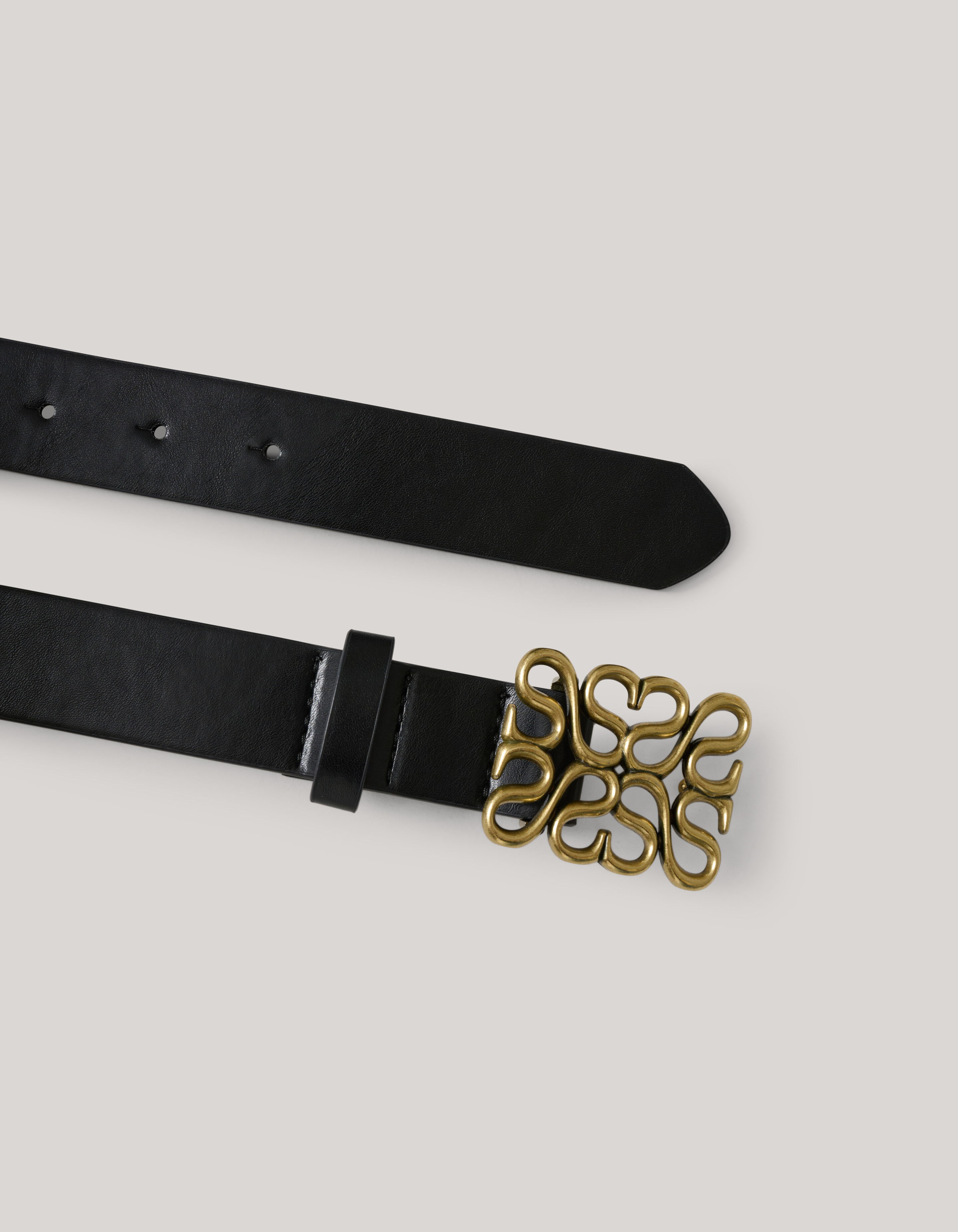 Logo-Gürtel Schwarz SHOEBY ACCESSOIRES