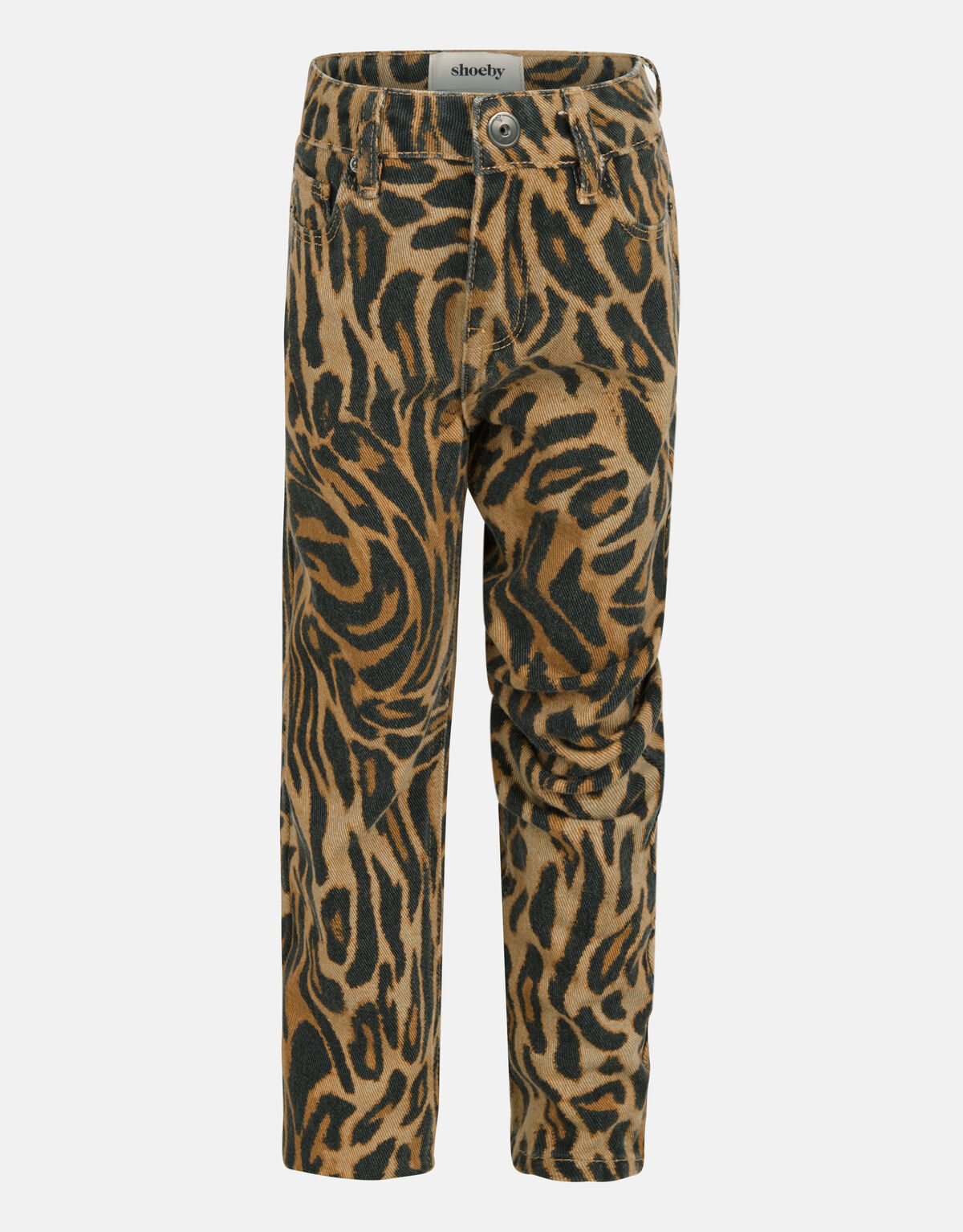 Straight Fit Jeans mit Leopardenmuster SHOEBY GIRLS