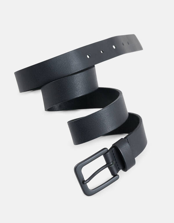 Ledergürtel Schwarz SHOEBY ACCESSOIRES