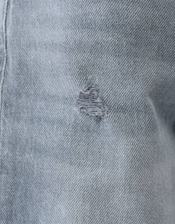 Straight Fit Jeans Grau SHOEBY BOYS