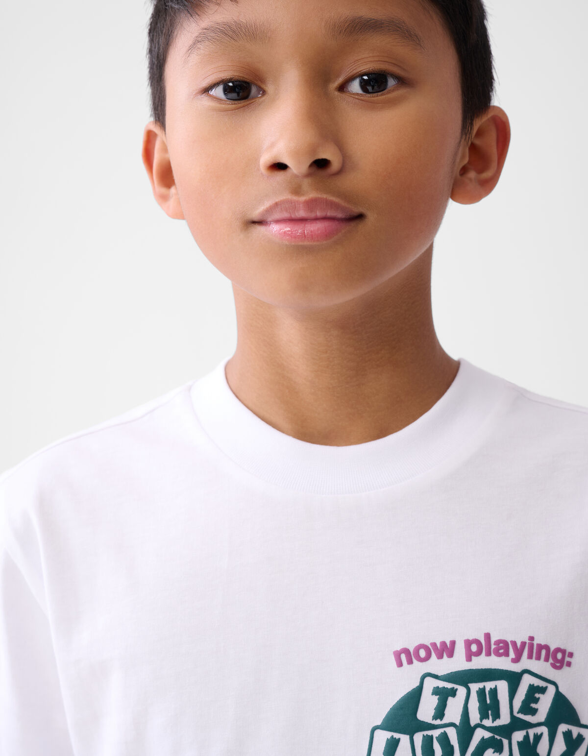 Artwork T-shirt Weiß SHOEBY BOYS