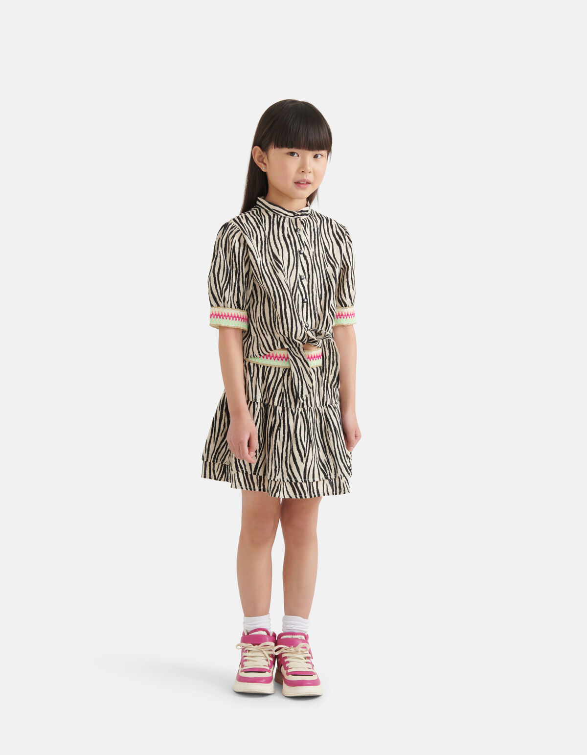 Zebra-Rock Schwarz/ Off-white SHOEBY GIRLS