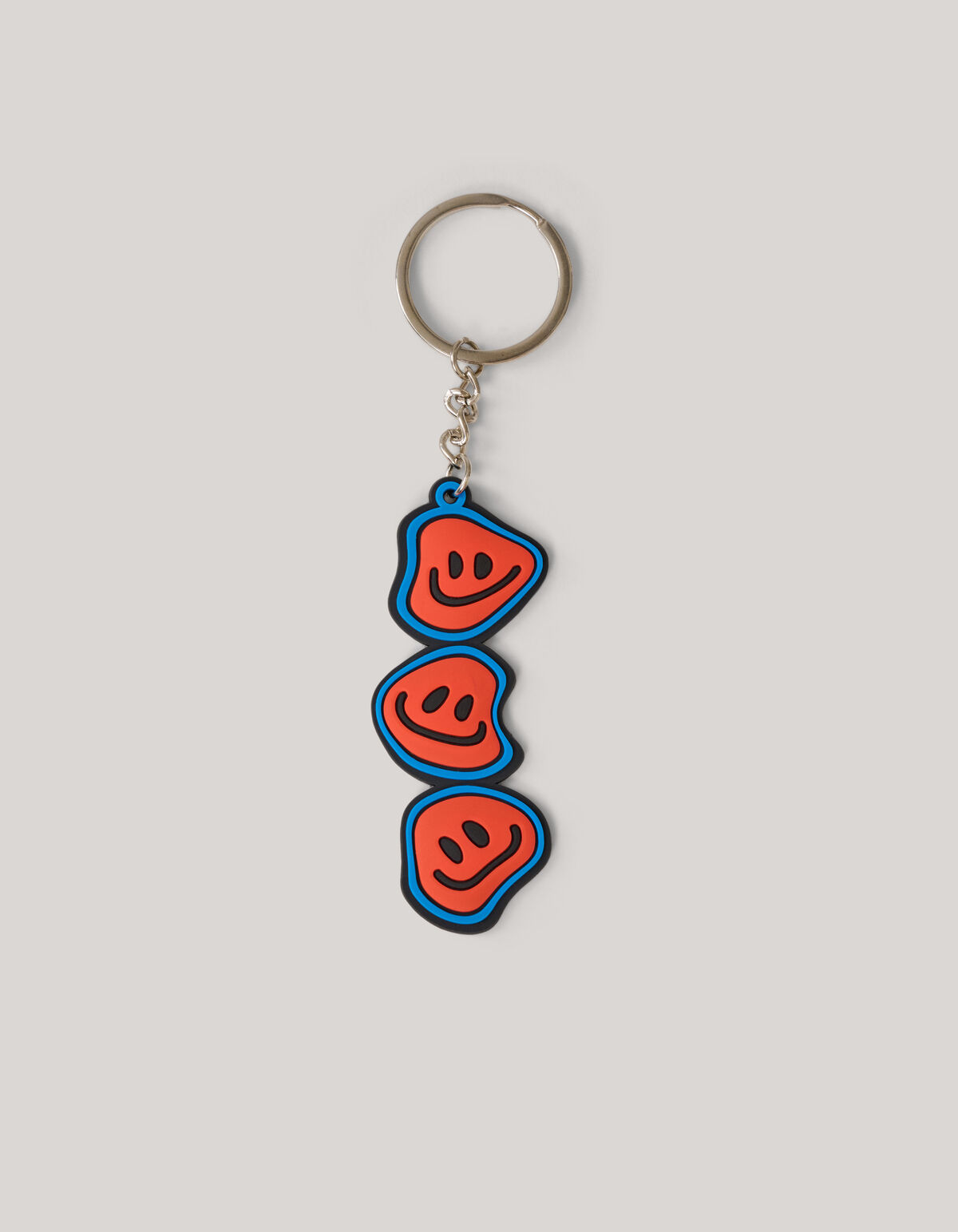 Smiley Schlüsselanhänger Blau SHOEBY ACCESSOIRES