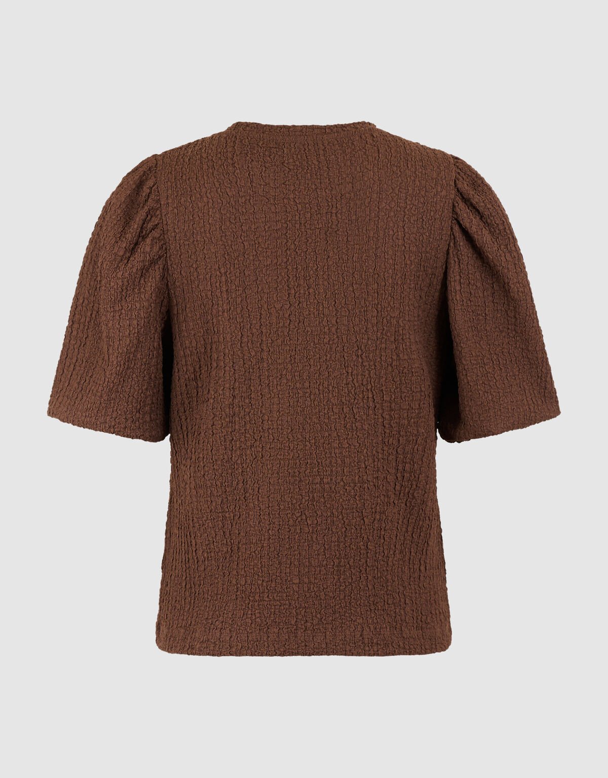 Knitter-Top Ballon Braun SHOEBY WOMEN