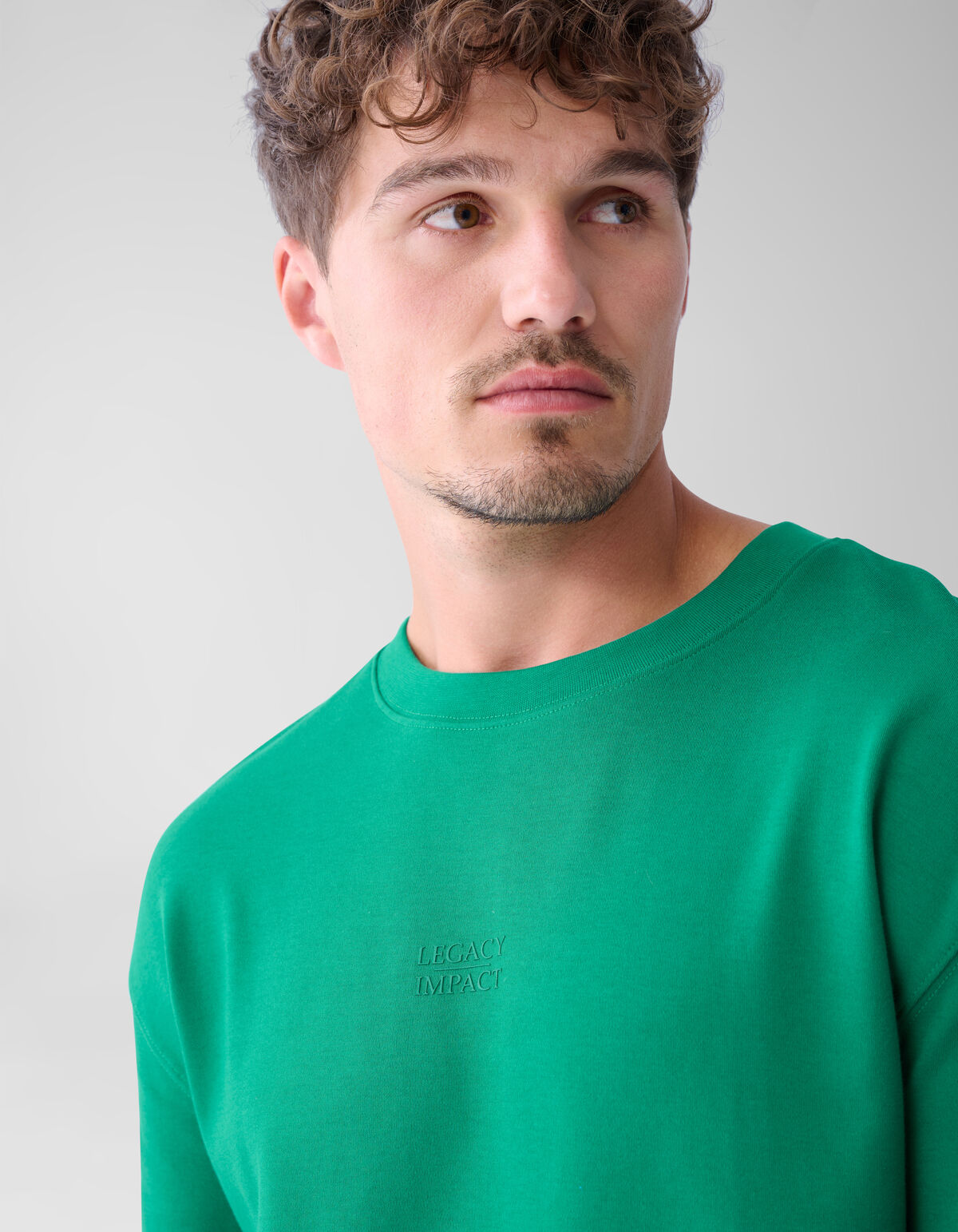 Kunstwerk T-shirt Gr&uuml;n SHOEBY MEN