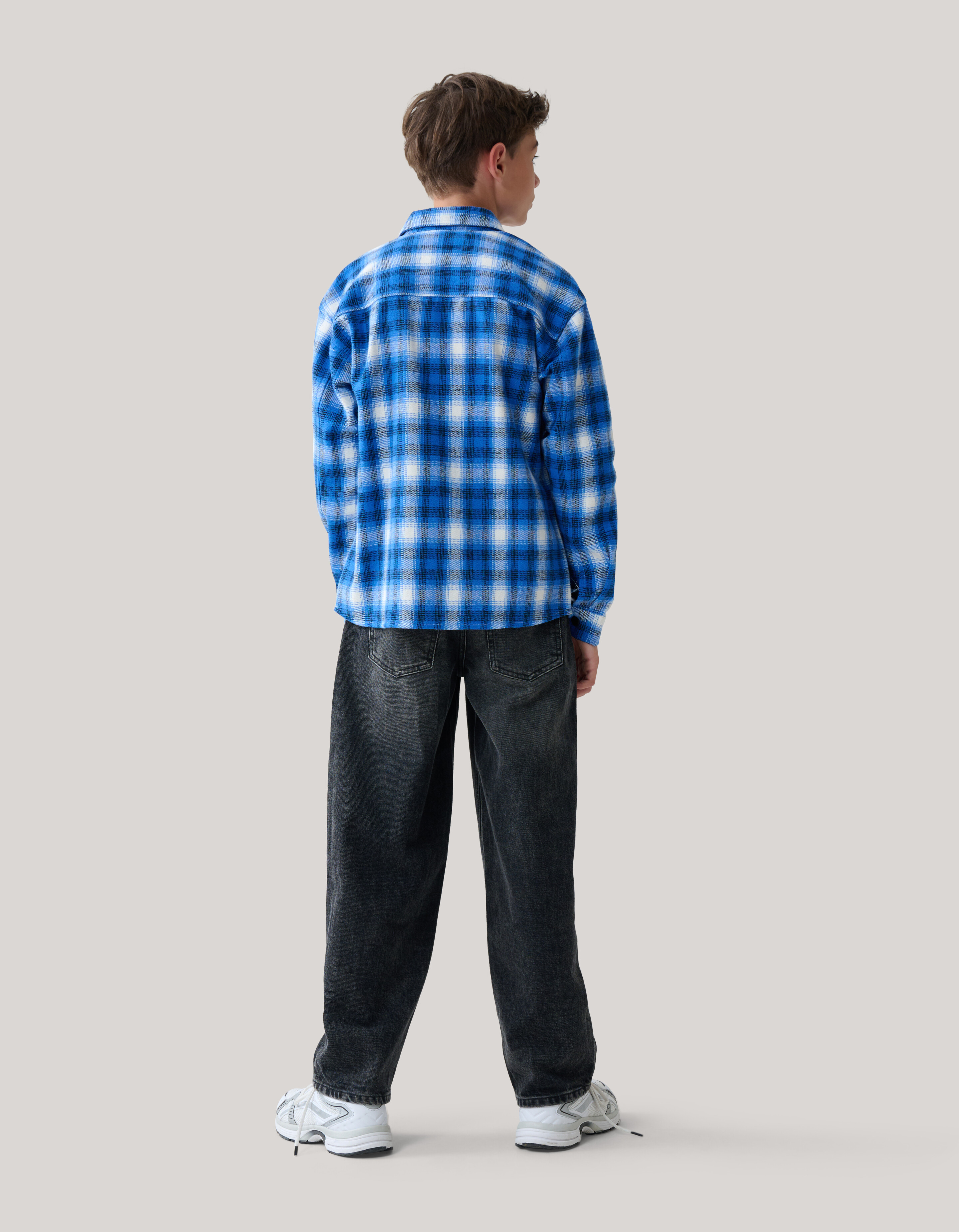 Kariertes Hemd Blau SHOEBY BOYS