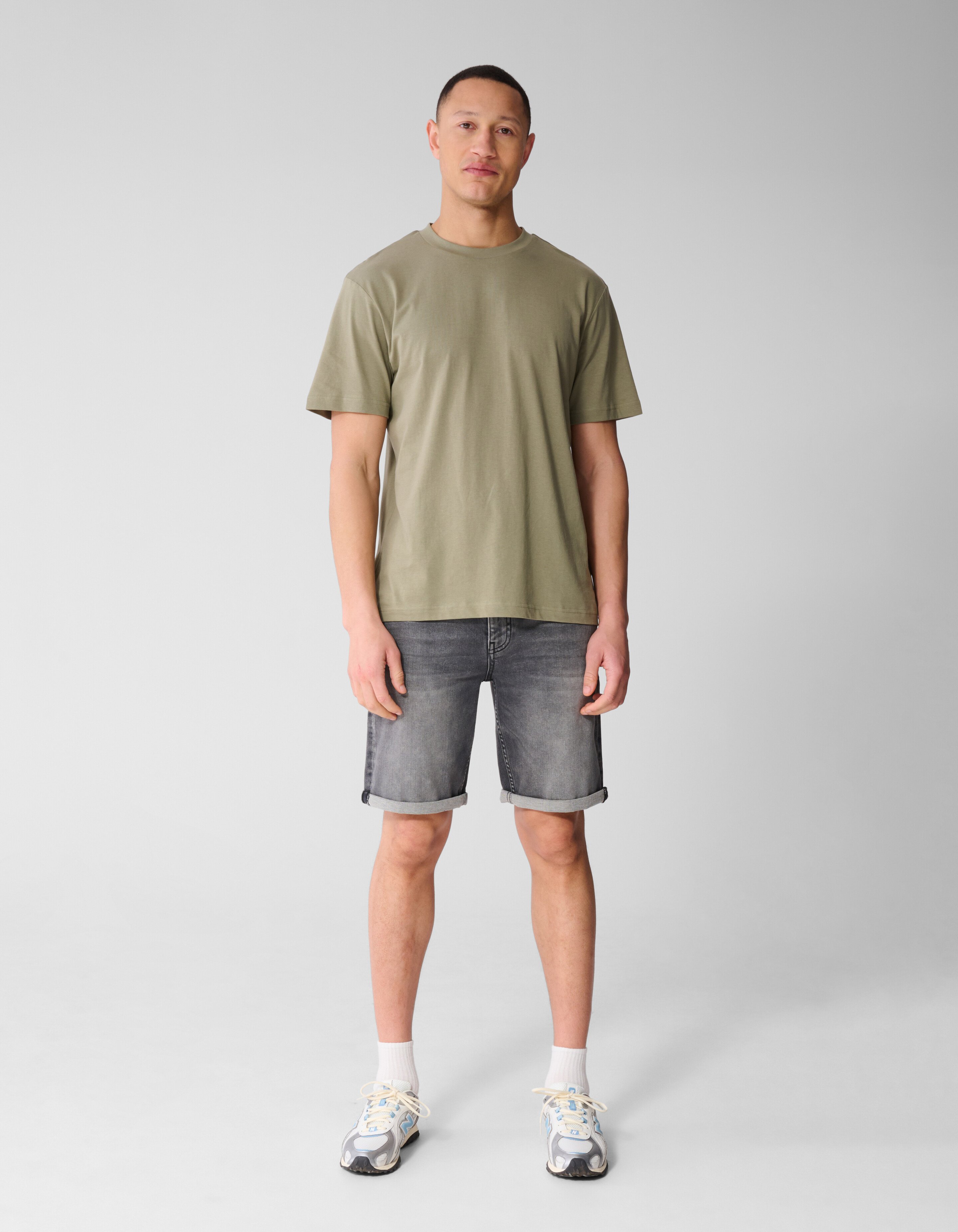 Wave Artwork T-Shirt Khaki SHOEBY MEN