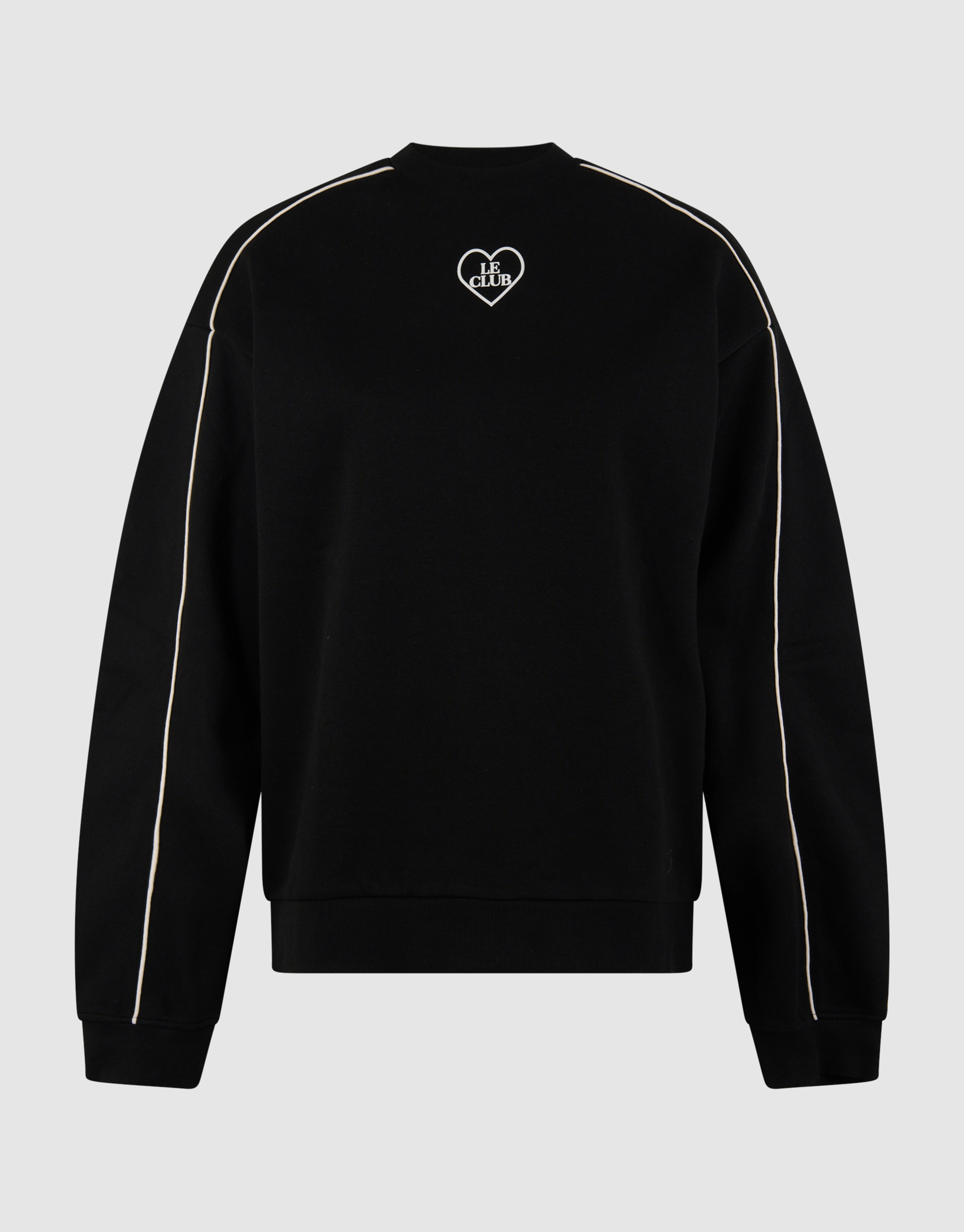 Pullover mit Herz-Artwork Schwarz SHOEBY WOMEN