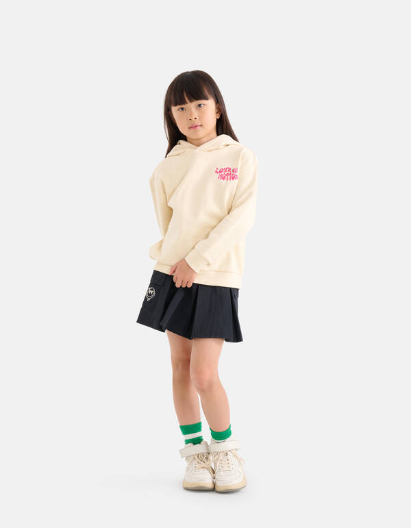 Stickerei-Rock Dunkelgrau SHOEBY GIRLS