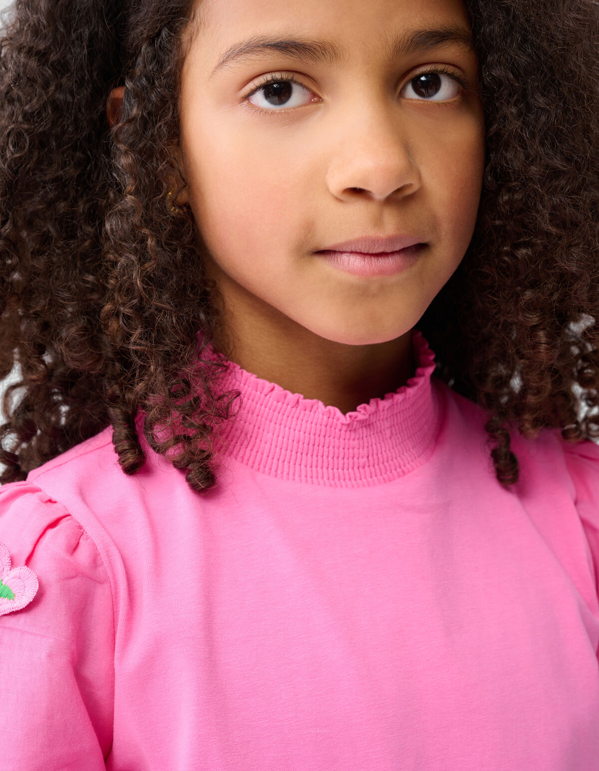 Besticktes Herz-Top Rosa SHOEBY GIRLS